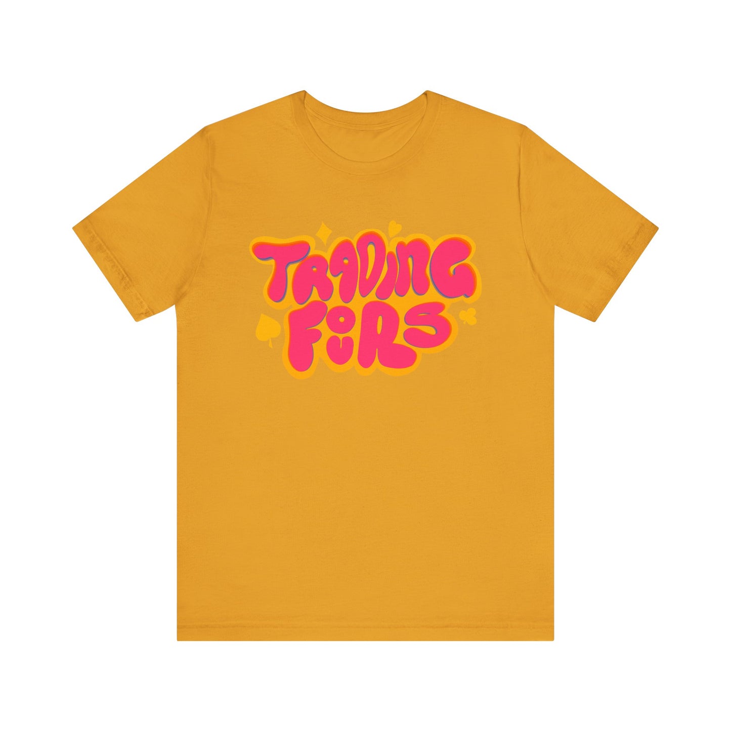 Vibrant Trading Fours Tee, Unisex Graphic T-Shirt, Fun Casual Wear, Gift for Animal Lovers, Ideal for Parties & Events
