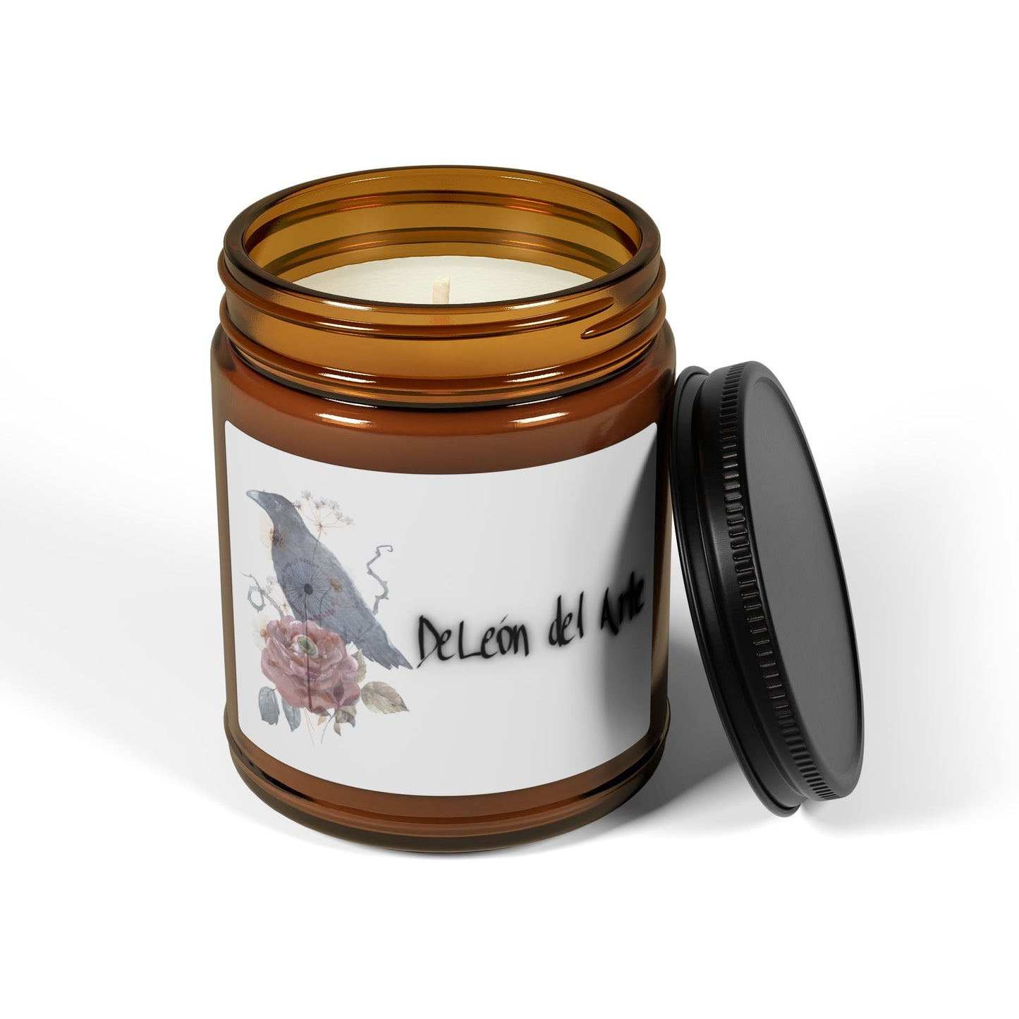 Aromatic Soy Candle with Bird Design | Eco-Friendly Home Decor, Gift, Relaxation, Self-Care, Wellness