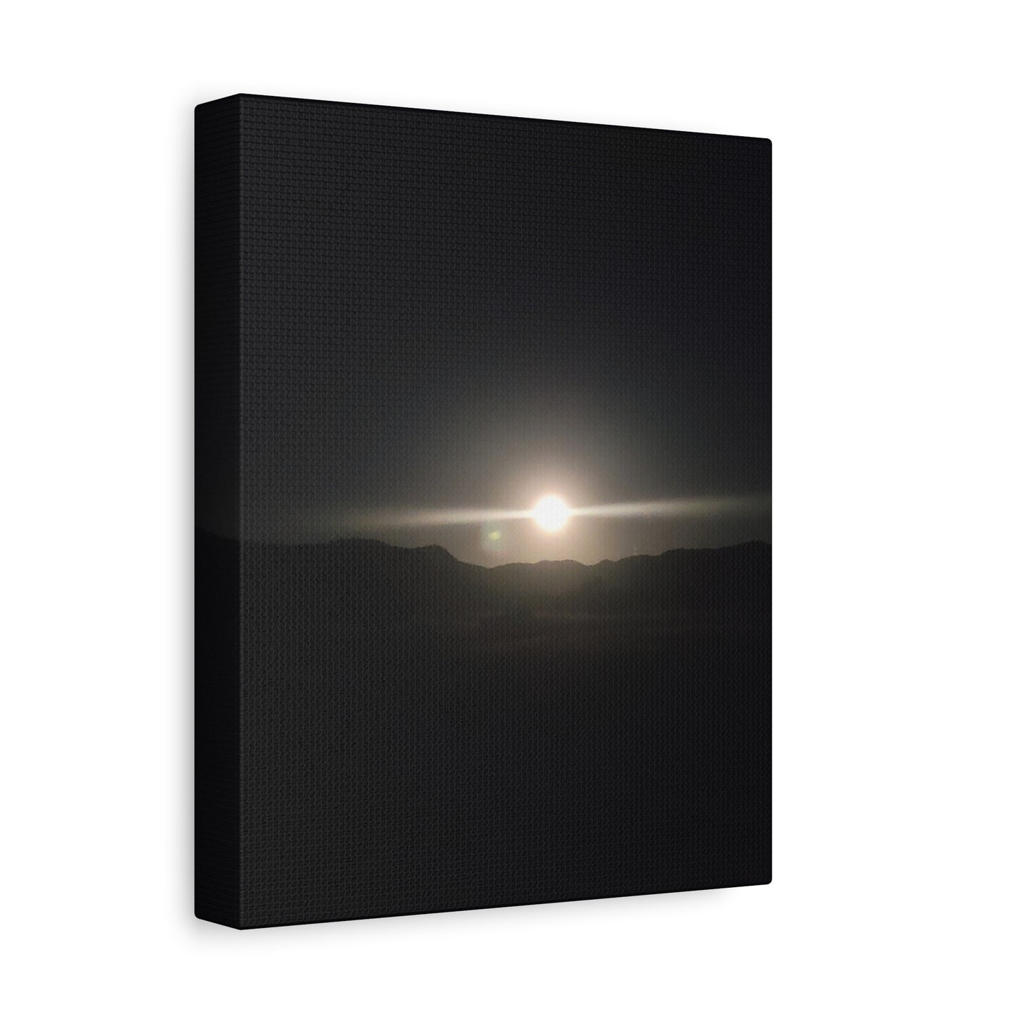 Stretched Canvas Art Print, Modern Wall Decor, Sunset Photography, Home Aesthetic, Gift for Her, Art for Living Room