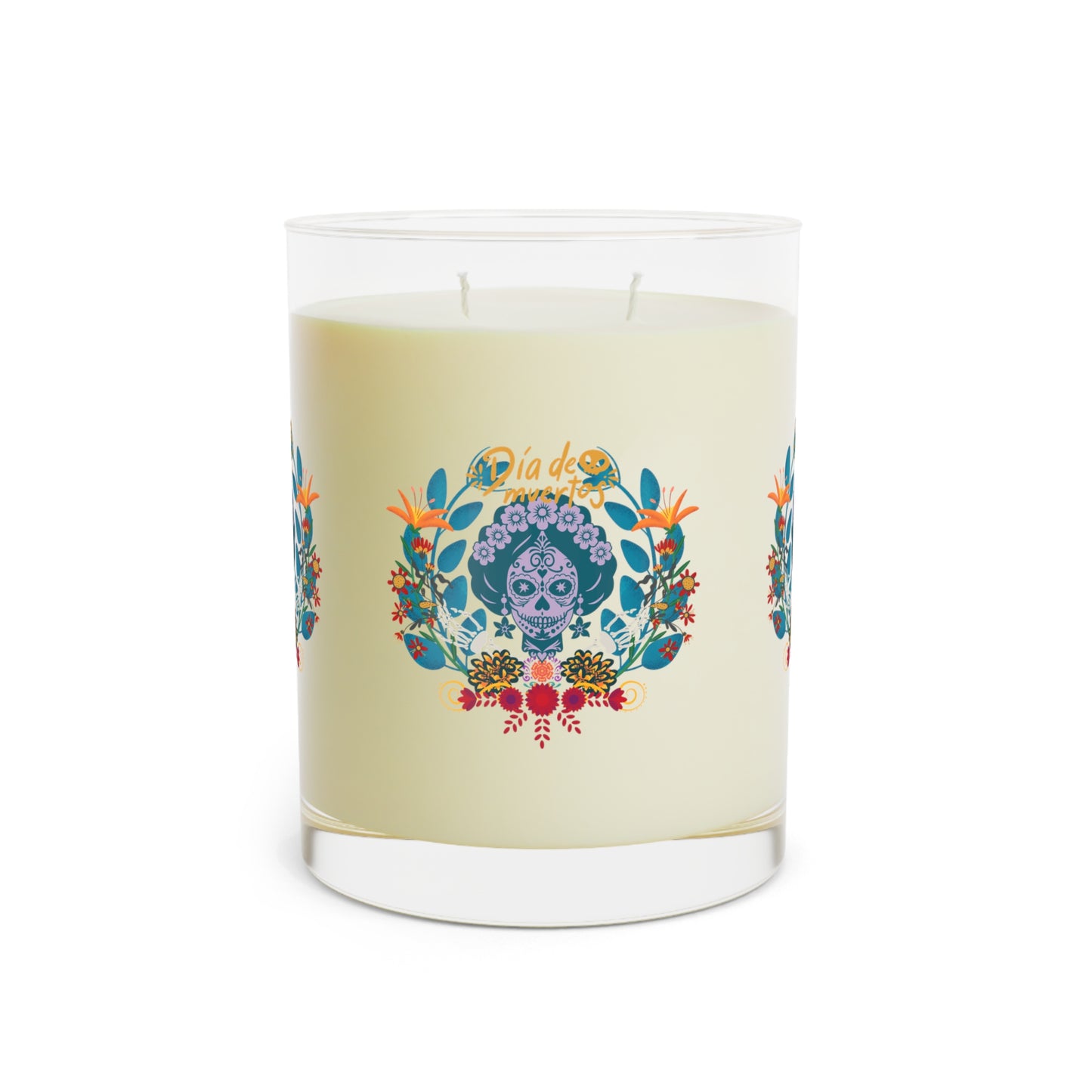 Vibrant Floral Scented Candle - Handmade Aromatic Candle, Decorative Candle Gift, Relaxing Home Decor, Cozy Gift for Any Occasion