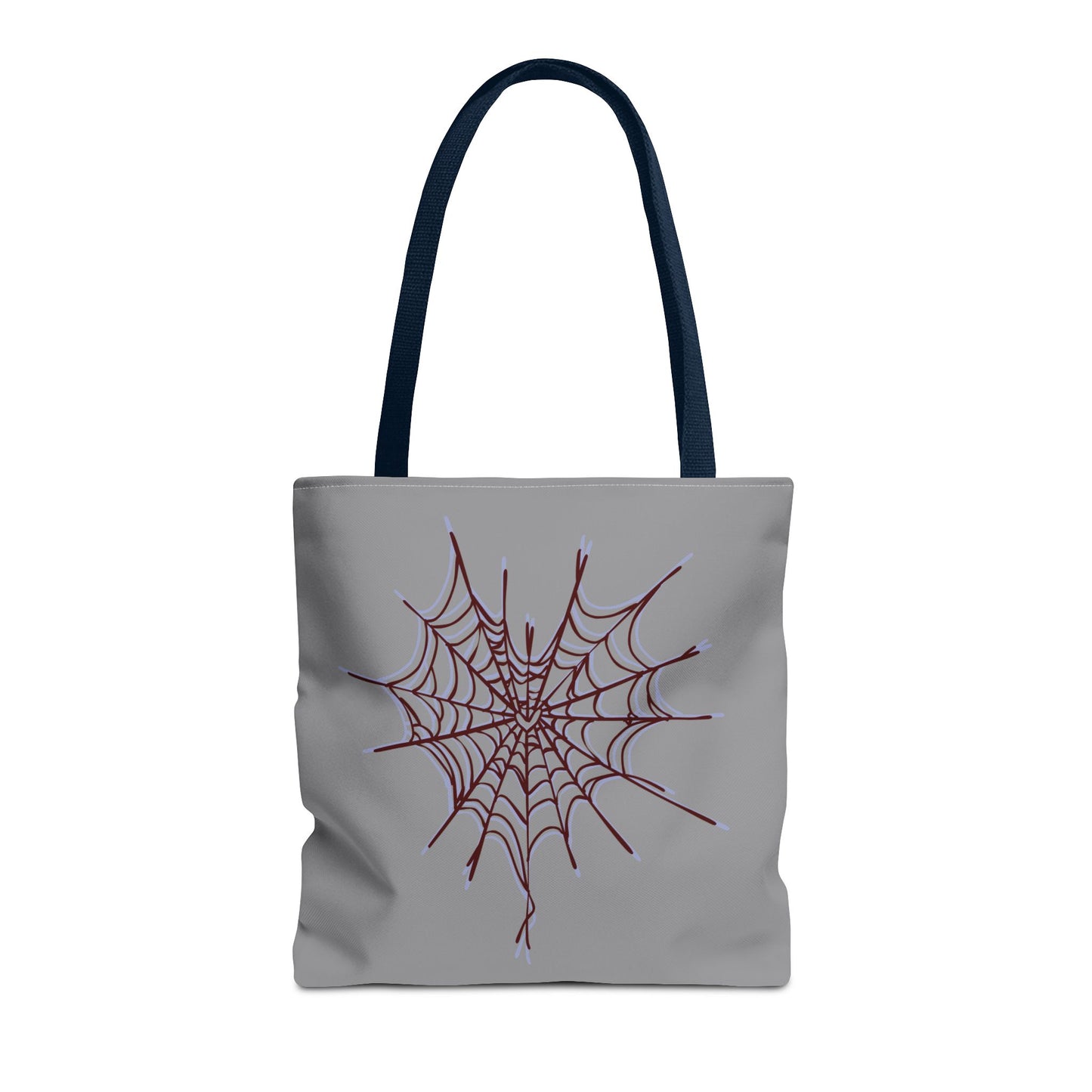 Spooky Spiderweb Tote Bag, Halloween Accessories, Eco-Friendly Tote, Fun Chic Bag, Holiday Gift, Daily Use