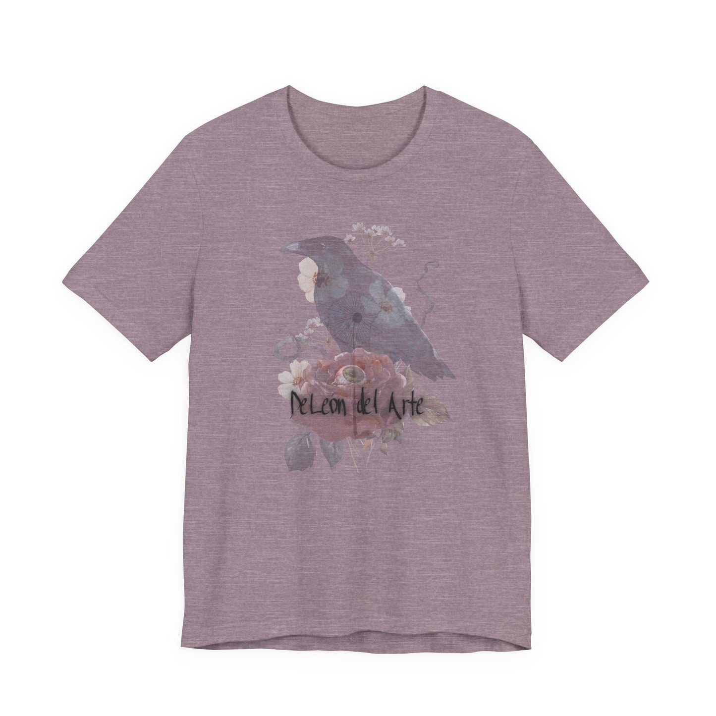 Artistic Bird Tee, Unisex T-Shirt for Art Lovers, Nature Inspired Gift, Casual Wear, Creative Expression