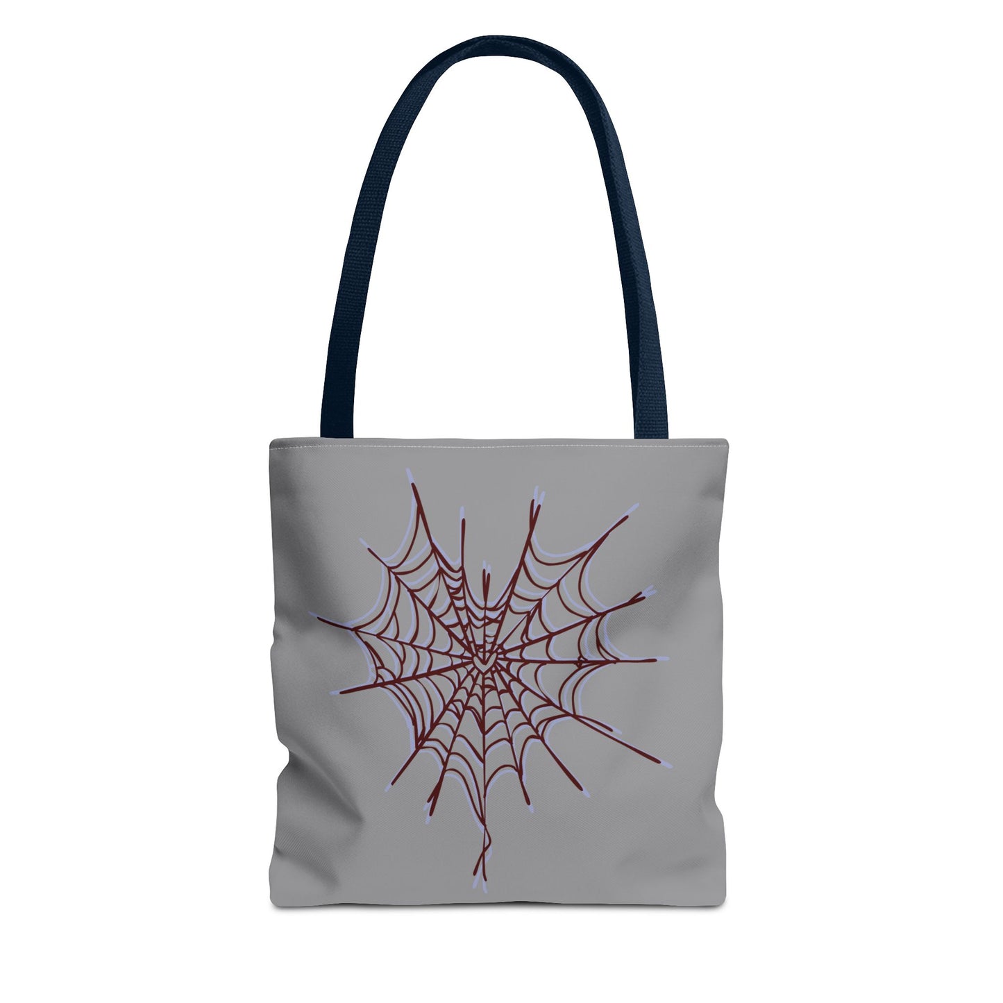 Spooky Spiderweb Tote Bag, Halloween Accessories, Eco-Friendly Tote, Fun Chic Bag, Holiday Gift, Daily Use