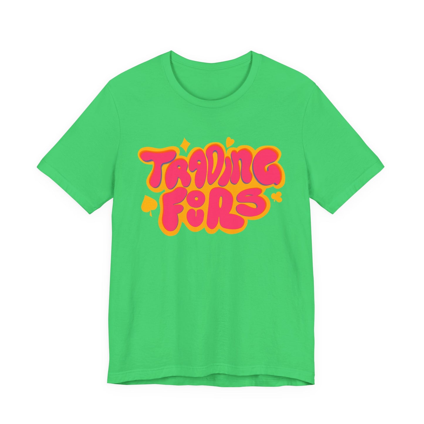 Vibrant Trading Fours Tee, Unisex Graphic T-Shirt, Fun Casual Wear, Gift for Animal Lovers, Ideal for Parties & Events