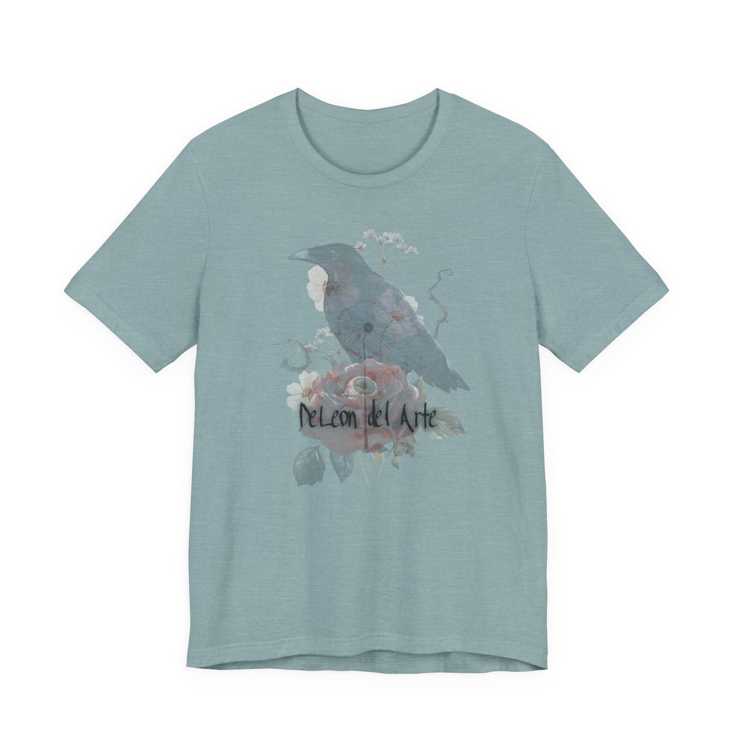 Artistic Bird Tee, Unisex T-Shirt for Art Lovers, Nature Inspired Gift, Casual Wear, Creative Expression
