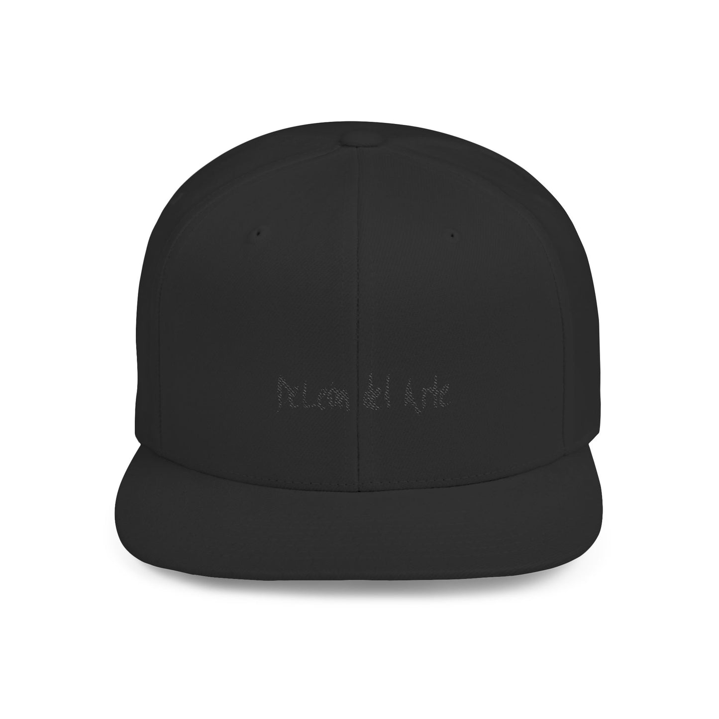 DeLeon del Arte logo Flat Bill Snapback
