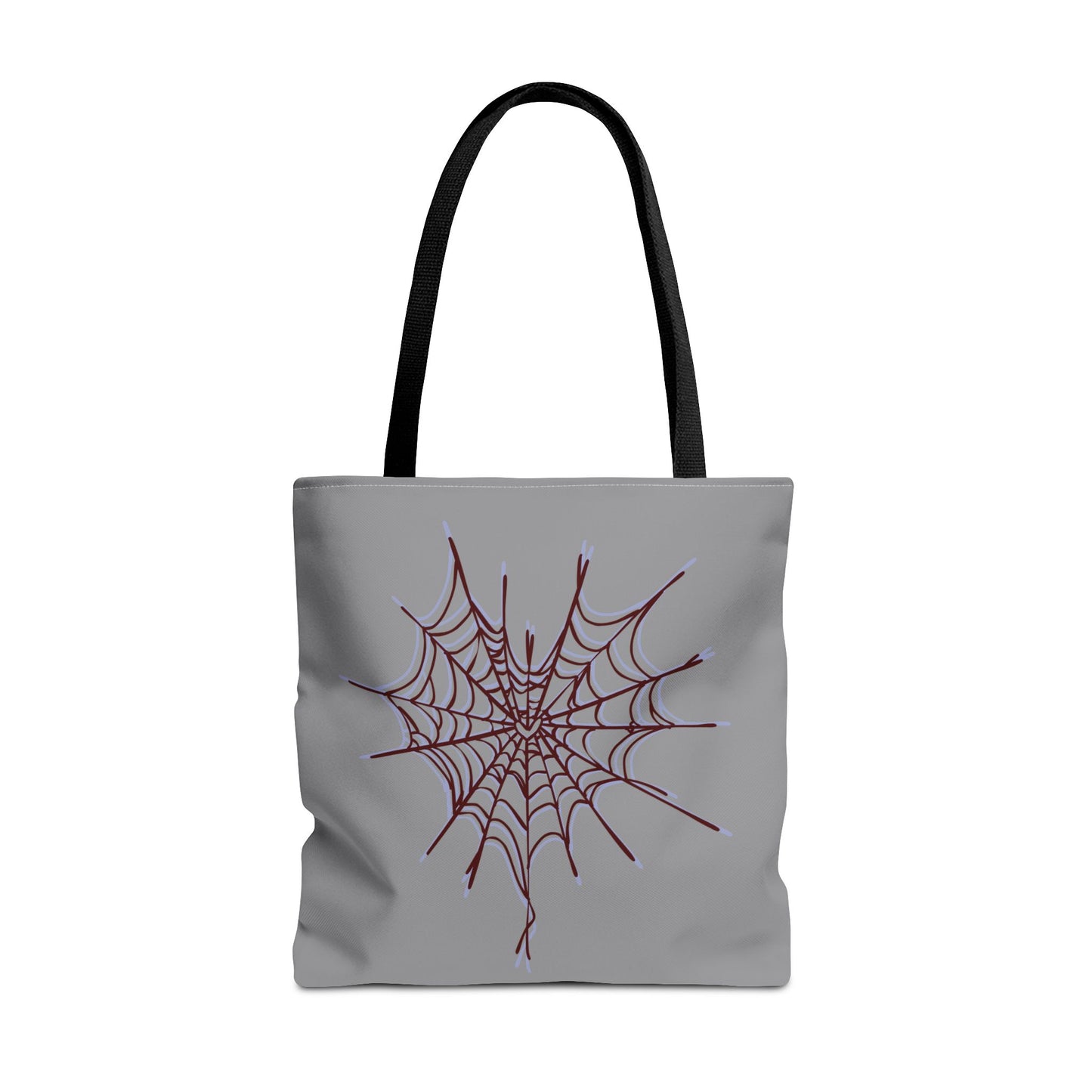 Spooky Spiderweb Tote Bag, Halloween Accessories, Eco-Friendly Tote, Fun Chic Bag, Holiday Gift, Daily Use