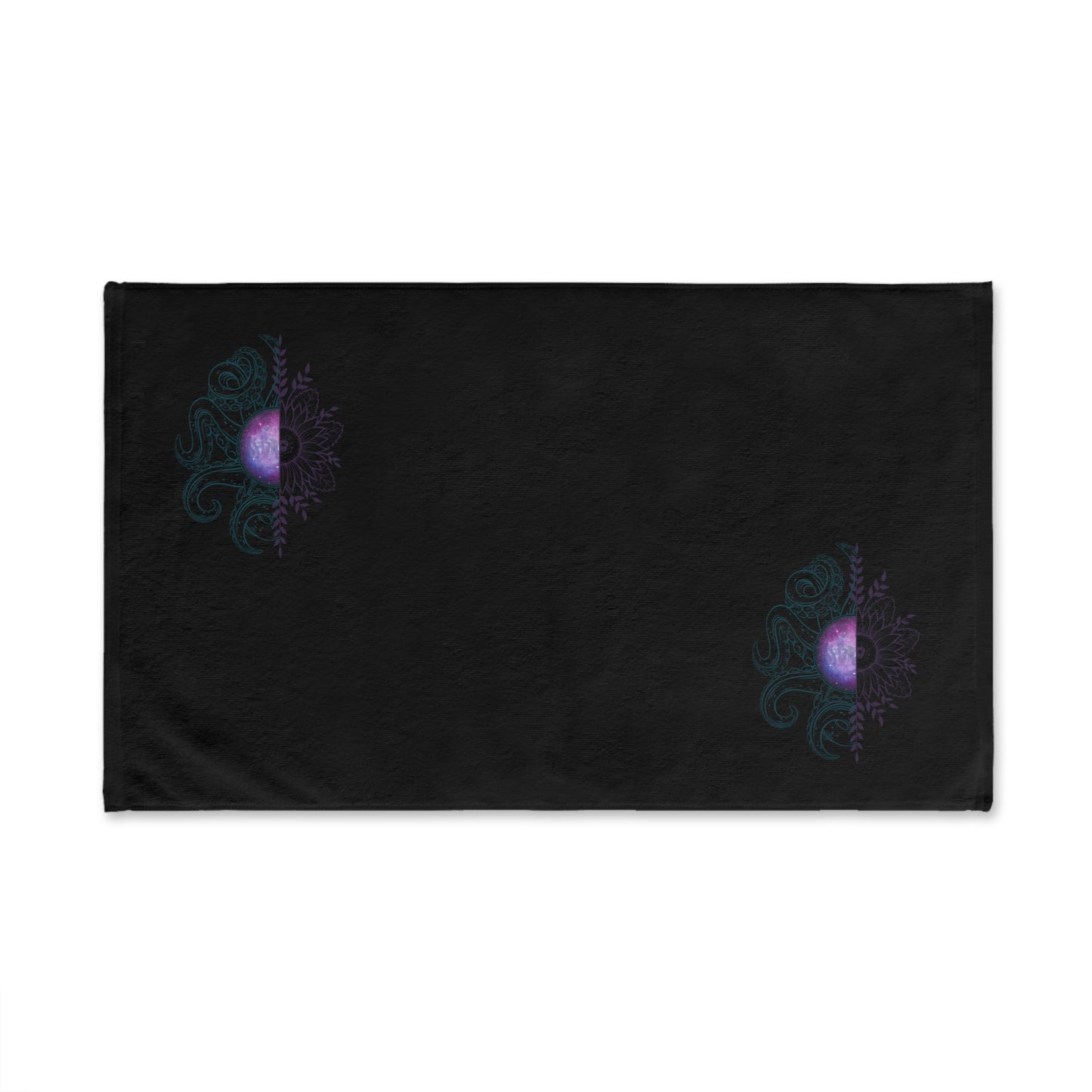 Mystical Ocean-Inspired Hand Towel, Beach Decor, Gift for Ocean Lovers, Unique Home Accessory, Bathroom Essential, Coastal Vibe