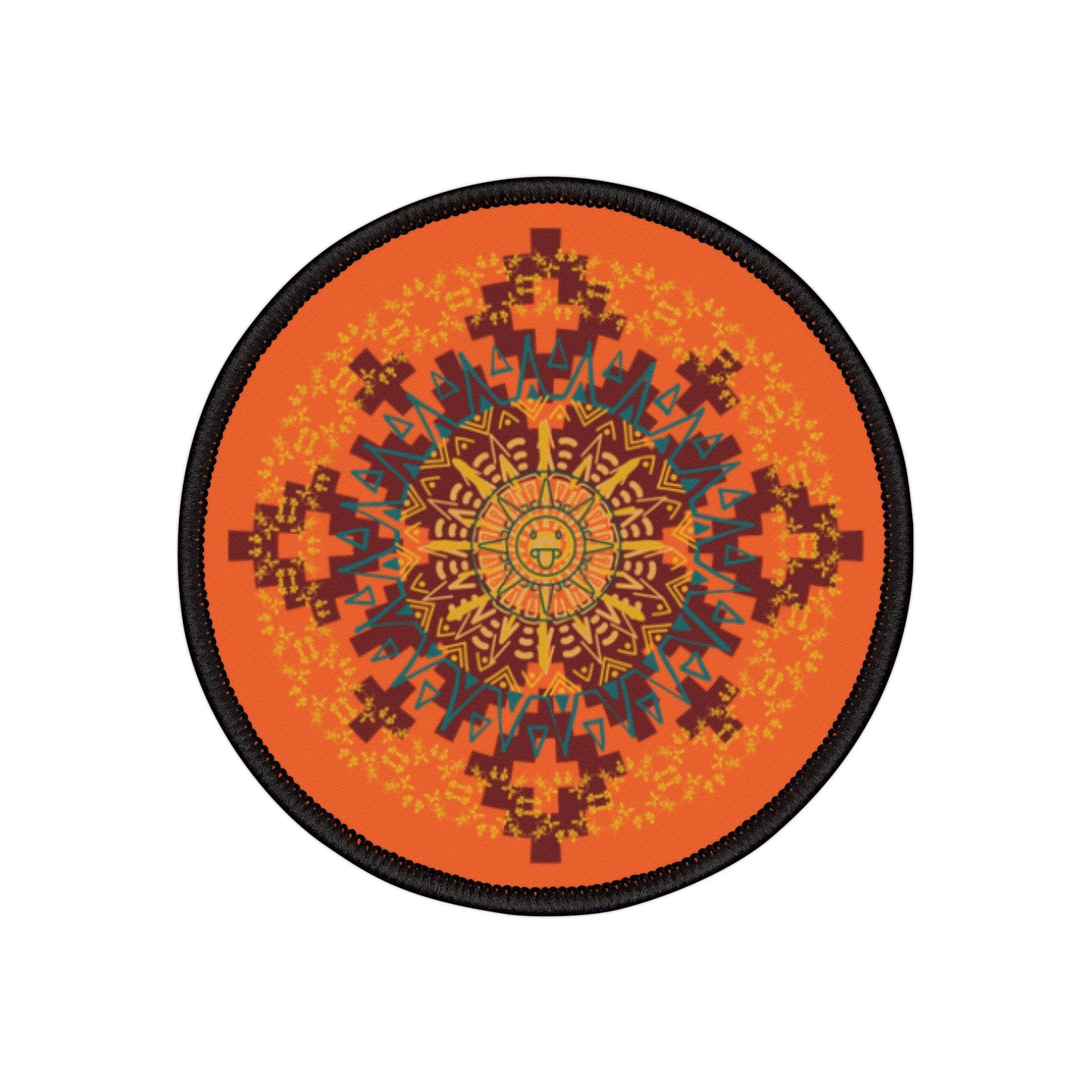 Vibrant Boho Iron-On Patches for Jackets, Bags, Hats, Personalize Your Style, Unique Gift for Her