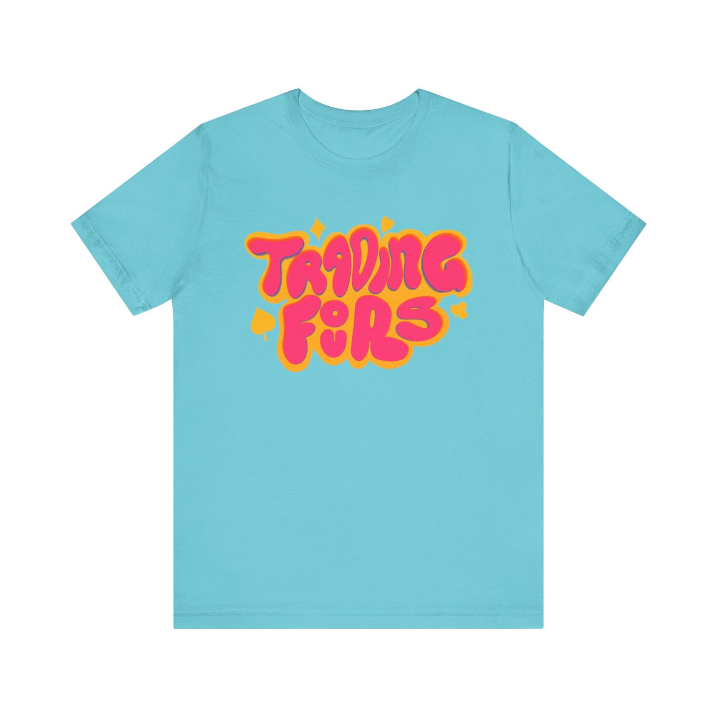 Vibrant Trading Fours Tee, Unisex Graphic T-Shirt, Fun Casual Wear, Gift for Animal Lovers, Ideal for Parties & Events