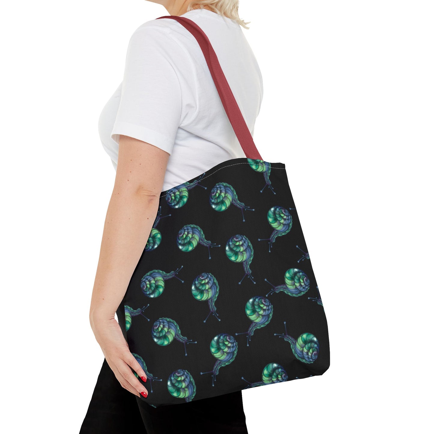 Eco Chic Tote Bag, Stylish Beach Bag, Unique Shopping Tote, Trendy Gift Bag, Nautical Decorative Tote, Marine Pattern Accessory