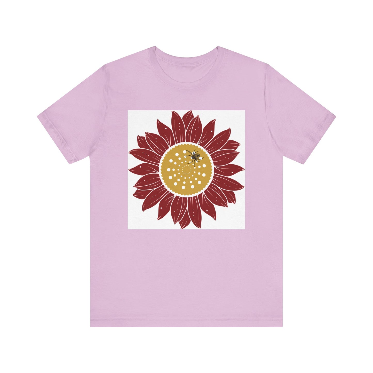 Sunflower Tee, Unisex T-Shirt for Art Lovers, Nature Inspired Gift, Casual Wear, Creative Expression