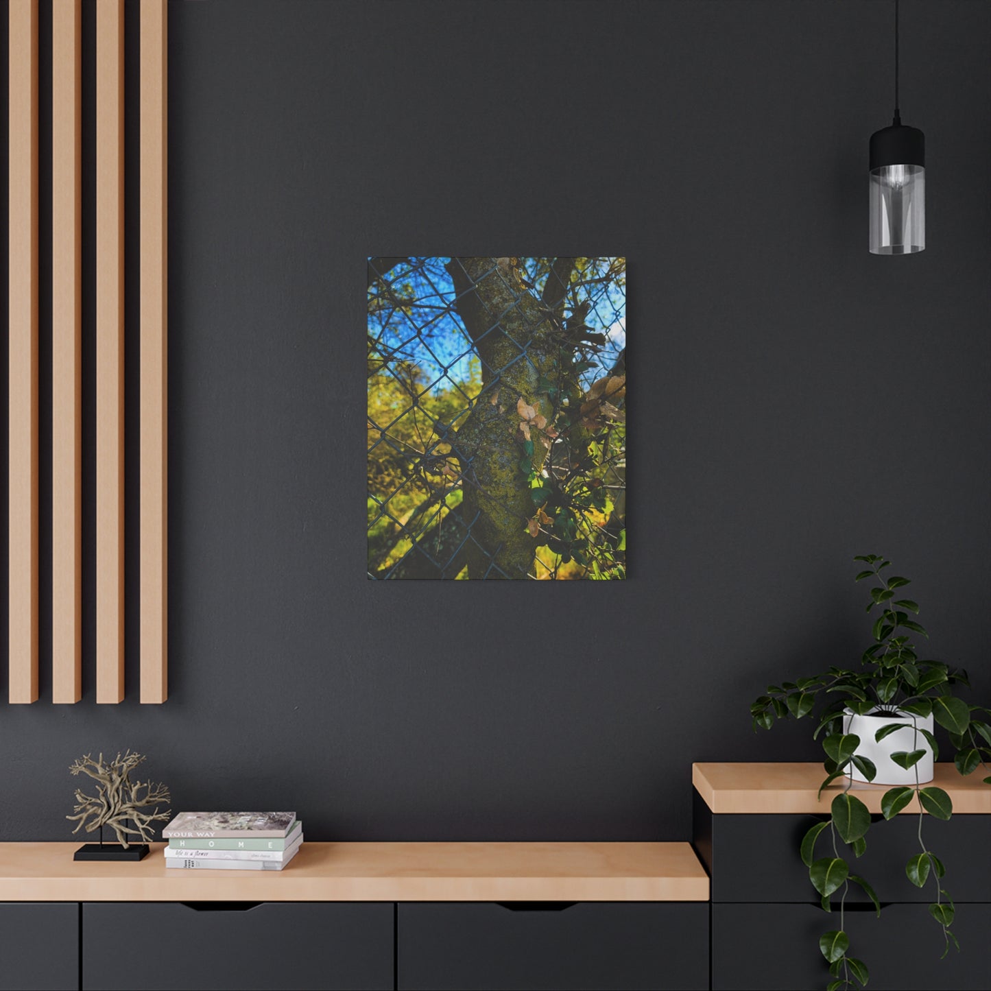 Nature-Inspired Canvas Art, Botanical Wall Decor, Home Aesthetic, Gift for Gardeners, Rustic Art for Living Room, Greenery Home Decor