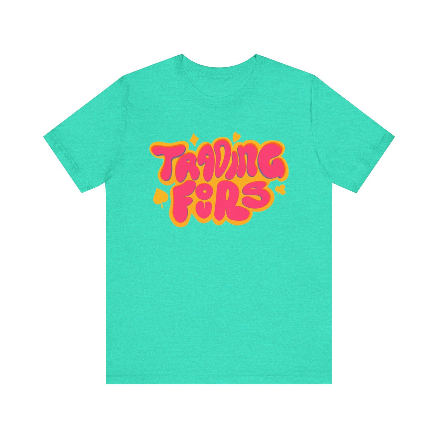 Vibrant Trading Fours Tee, Unisex Graphic T-Shirt, Fun Casual Wear, Gift for Animal Lovers, Ideal for Parties & Events