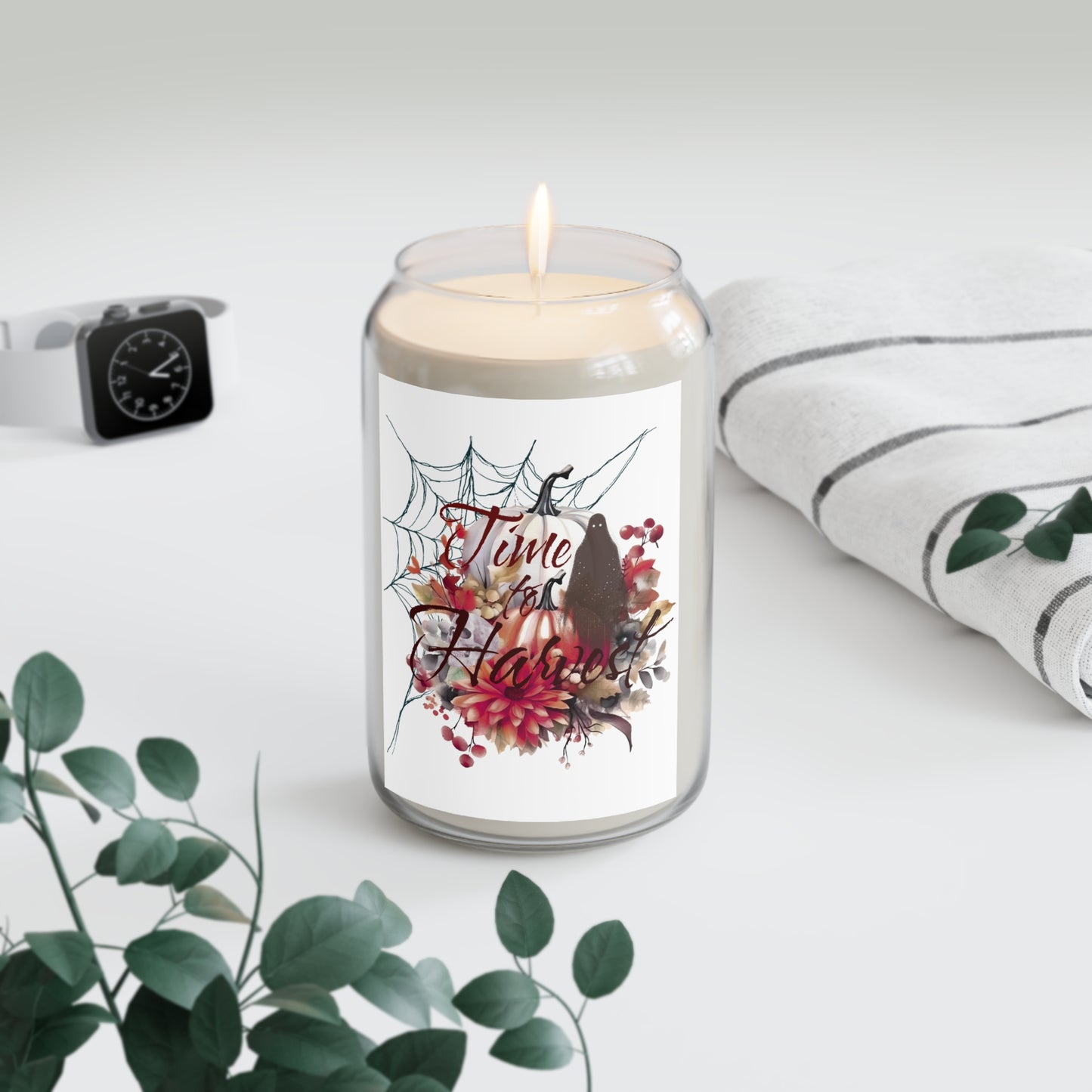 Harvest-Themed Scented Soy Candles, Cozy Autumn Decor, Fall Gift, Home Fragrance, Halloween Centerpiece, Relaxing Aromatherapy