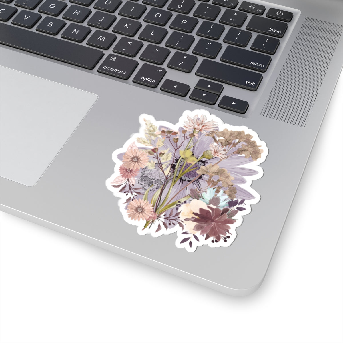 Boho Floral Kiss-Cut Stickers | Aesthetic Decor | Nature Lover Gifts, Floral Laptop Stickers, Journal Decor, Flower Art Stickers