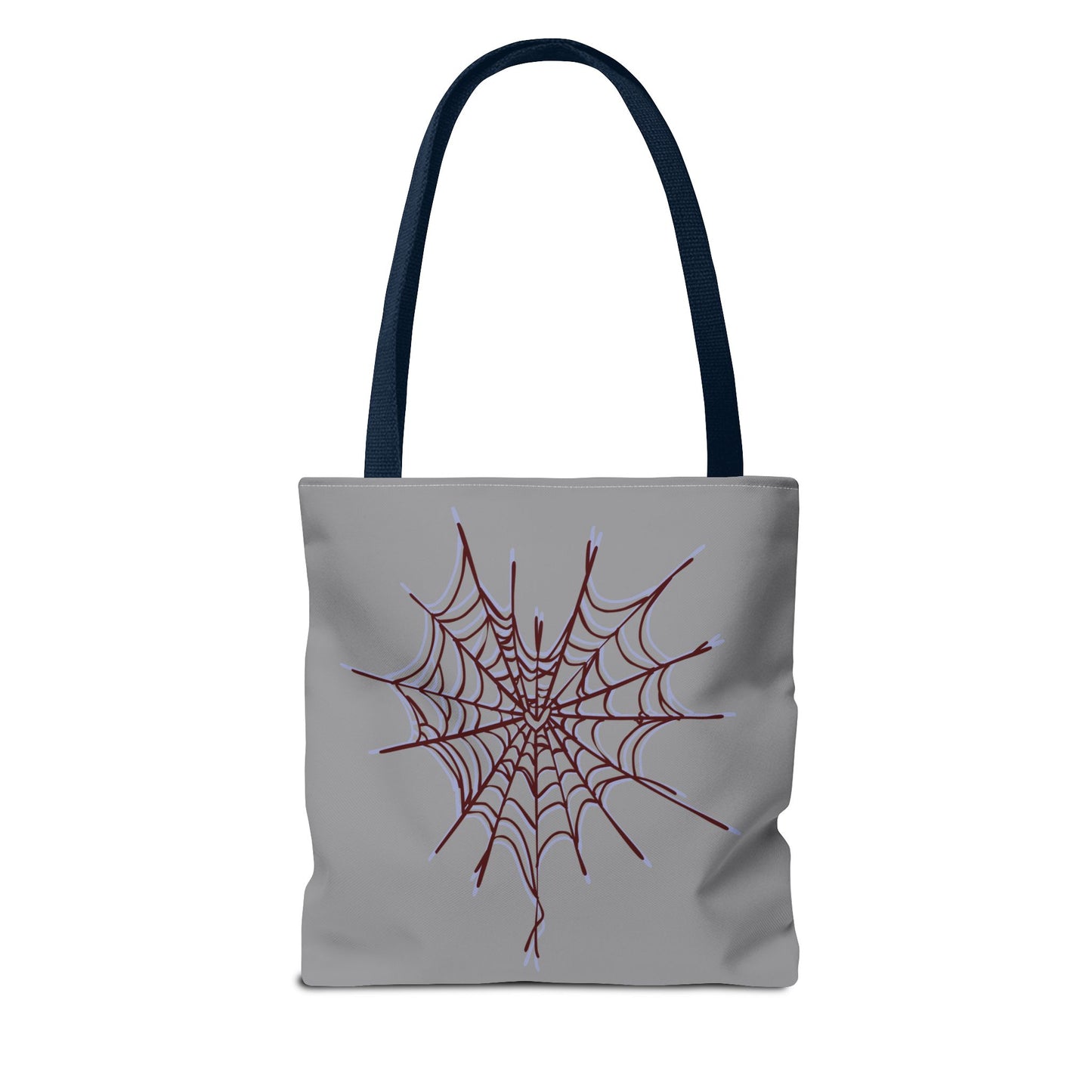 Spooky Spiderweb Tote Bag, Halloween Accessories, Eco-Friendly Tote, Fun Chic Bag, Holiday Gift, Daily Use