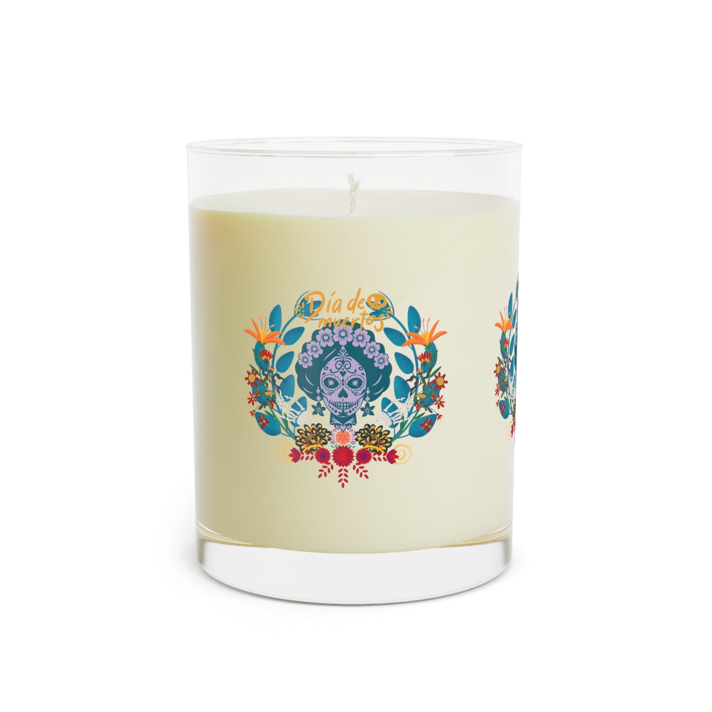Vibrant Floral Scented Candle - Handmade Aromatic Candle, Decorative Candle Gift, Relaxing Home Decor, Cozy Gift for Any Occasion