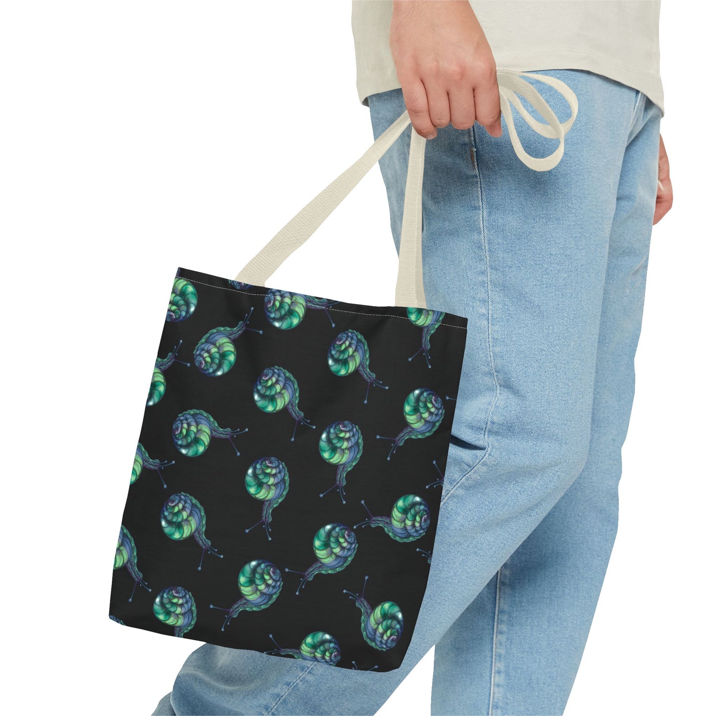 Eco Chic Tote Bag, Stylish Beach Bag, Unique Shopping Tote, Trendy Gift Bag, Nautical Decorative Tote, Marine Pattern Accessory