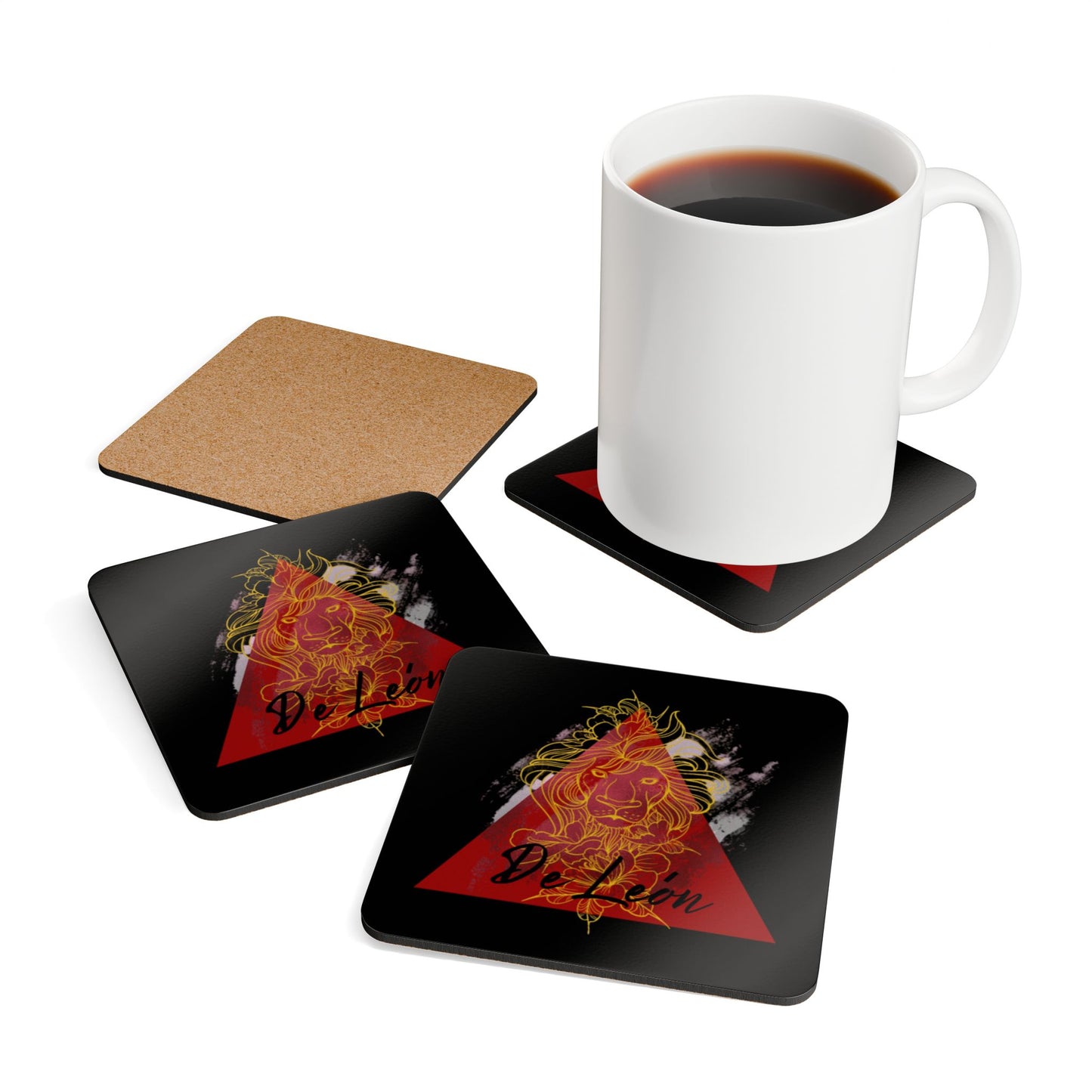 Corkwood Coaster Set