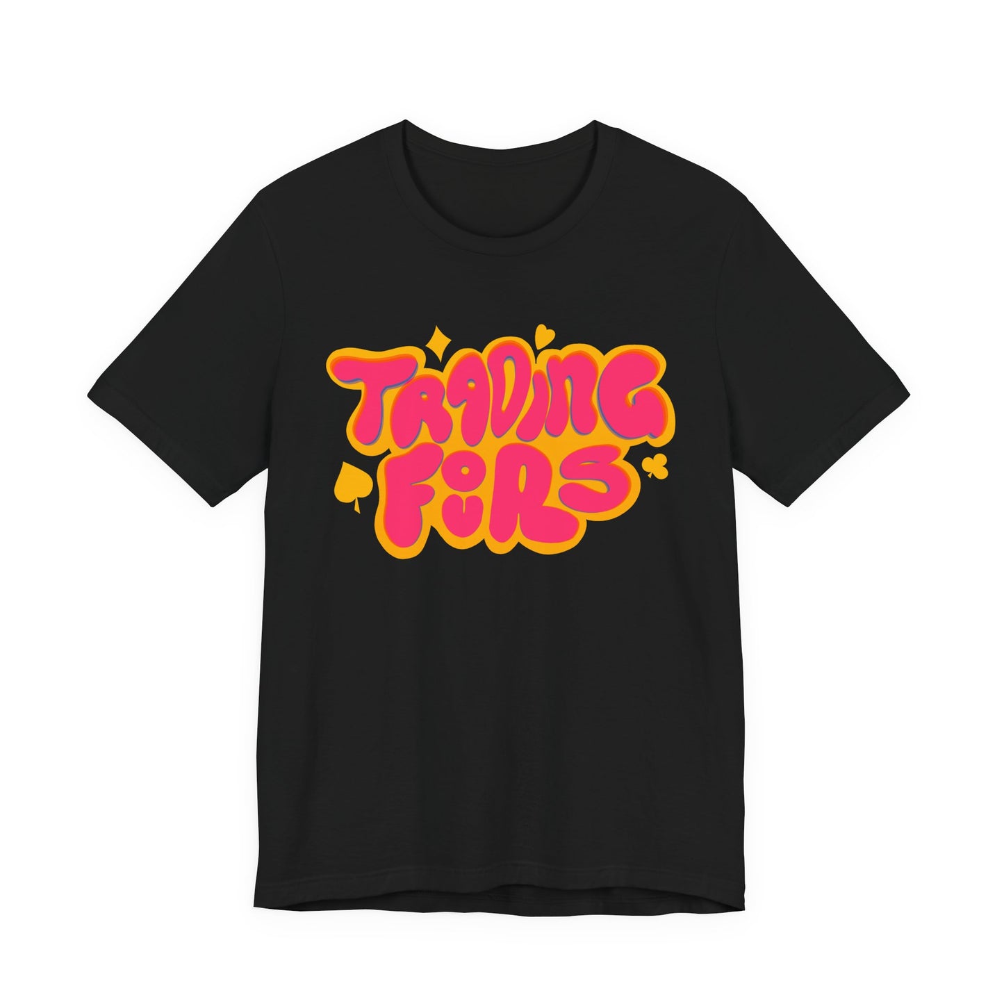 Vibrant Trading Fours Tee, Unisex Graphic T-Shirt, Fun Casual Wear, Gift for Animal Lovers, Ideal for Parties & Events