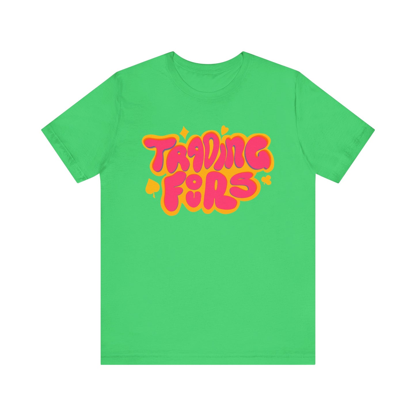 Vibrant Trading Fours Tee, Unisex Graphic T-Shirt, Fun Casual Wear, Gift for Animal Lovers, Ideal for Parties & Events