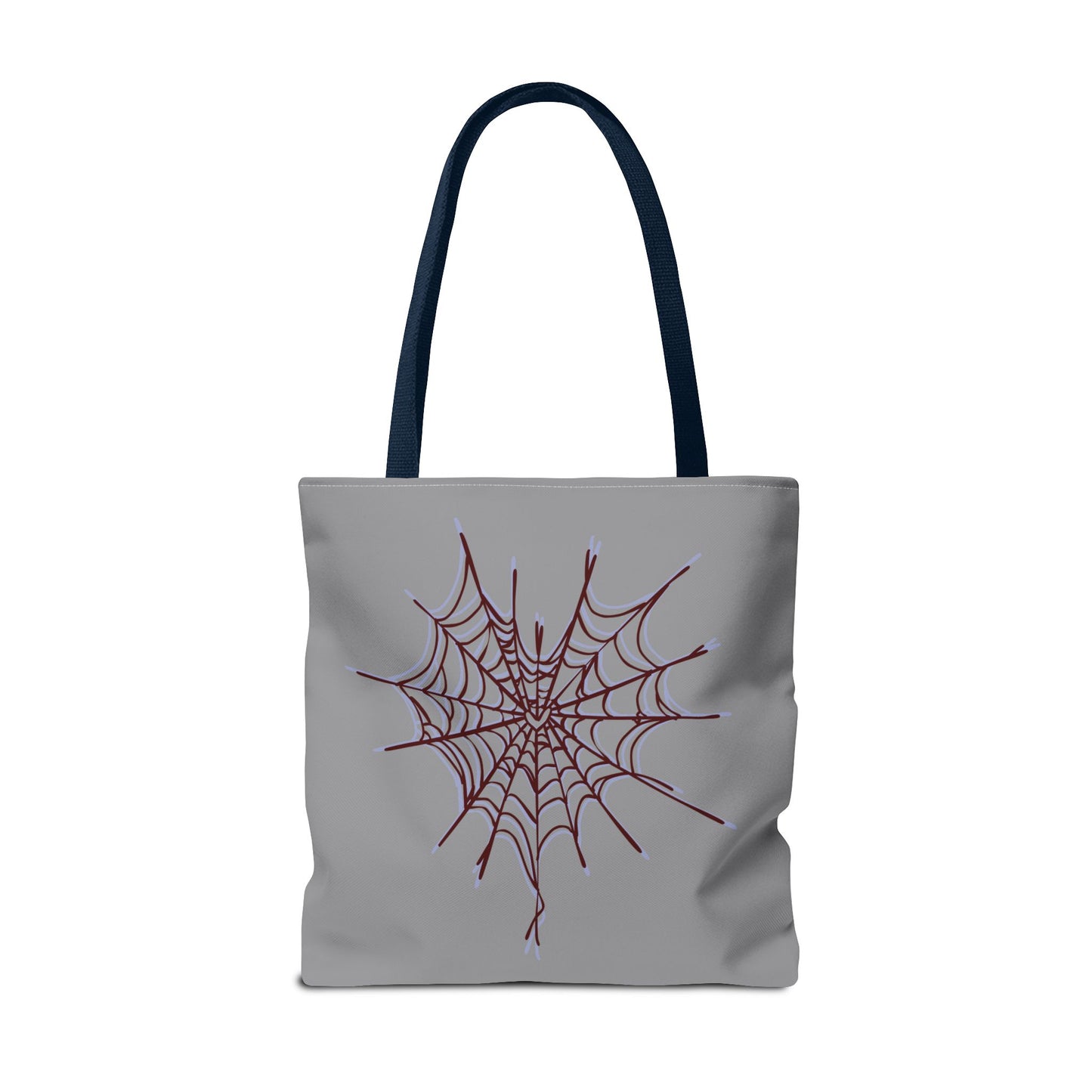 Spooky Spiderweb Tote Bag, Halloween Accessories, Eco-Friendly Tote, Fun Chic Bag, Holiday Gift, Daily Use