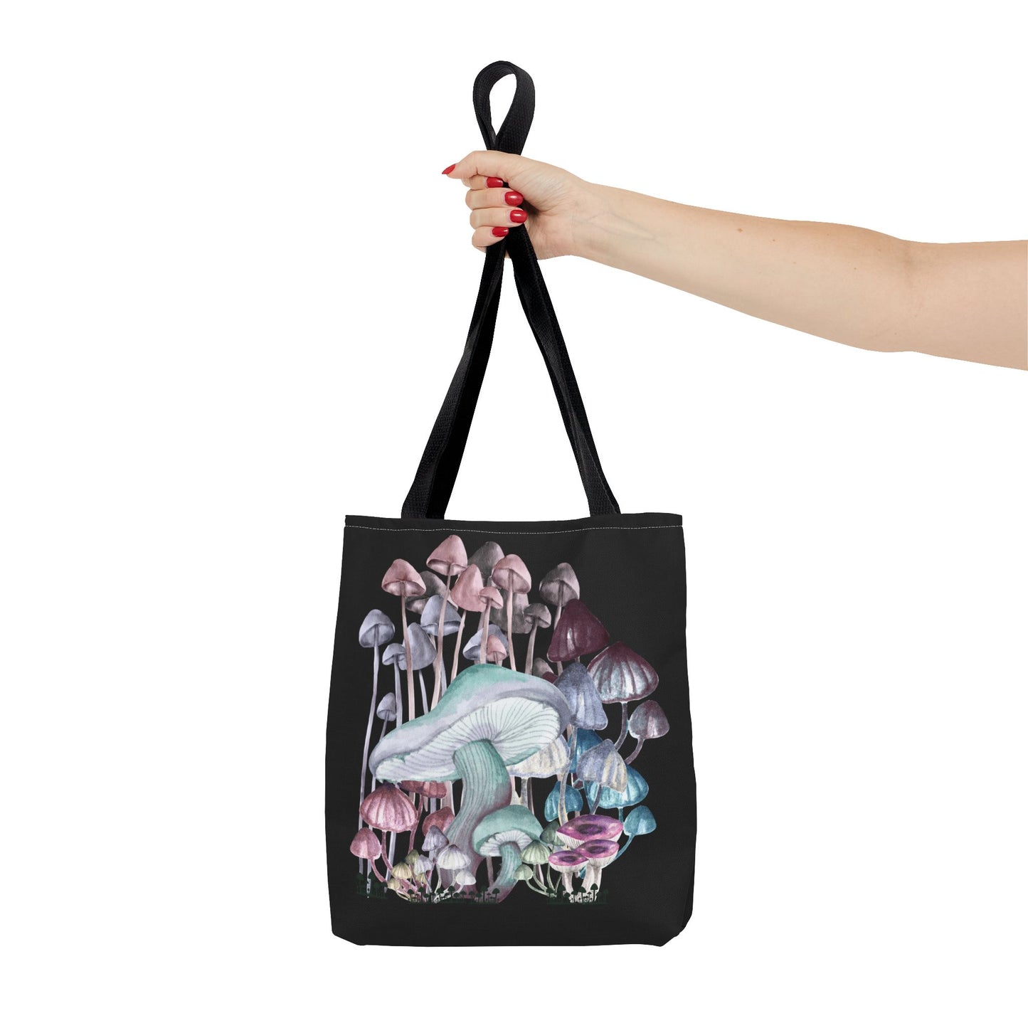 Whimsical Mushroom Tote Bag, Reusable Shopping Bag, Eco-Friendly Gift, Nature-Inspired, Boho Style Bag, Perfect for Farmers Markets, Travel
