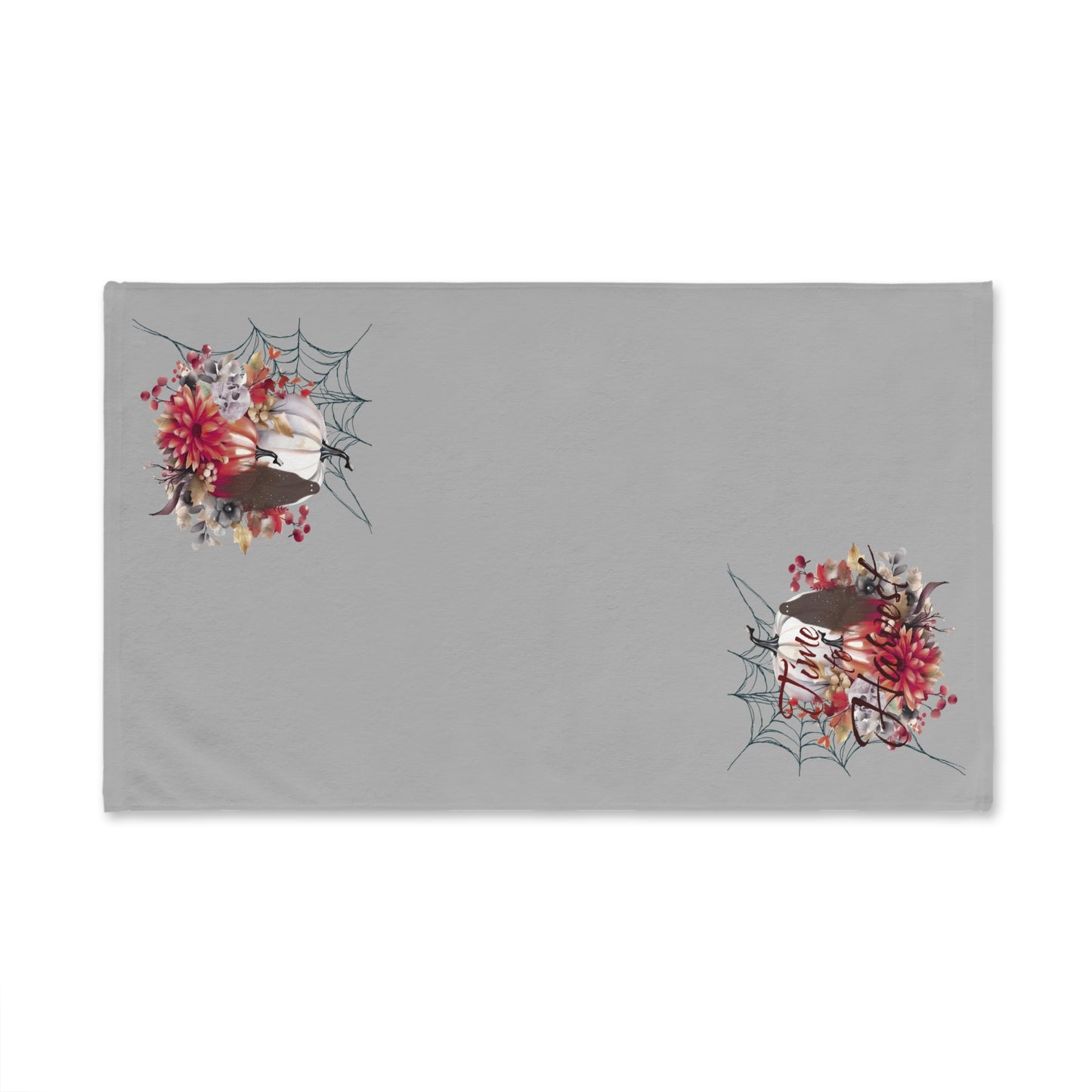 Autumn-Themed Hand Towel, Cozy Kitchen Decor, Halloween Gift, Fall Bathroom Accessories, Rustic Home Styling