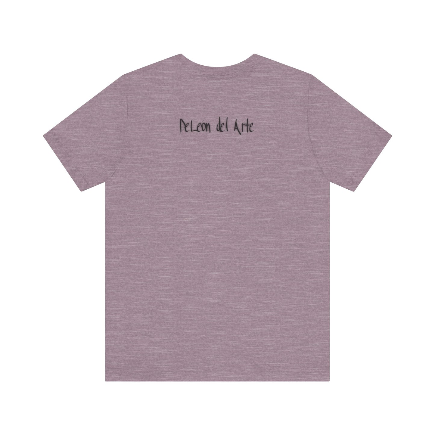 Double-sided Split Logo Artistic Bird Tee, Unisex T-Shirt for Art Lovers, Nature Inspired Gift, Casual Wear, Creative Expression