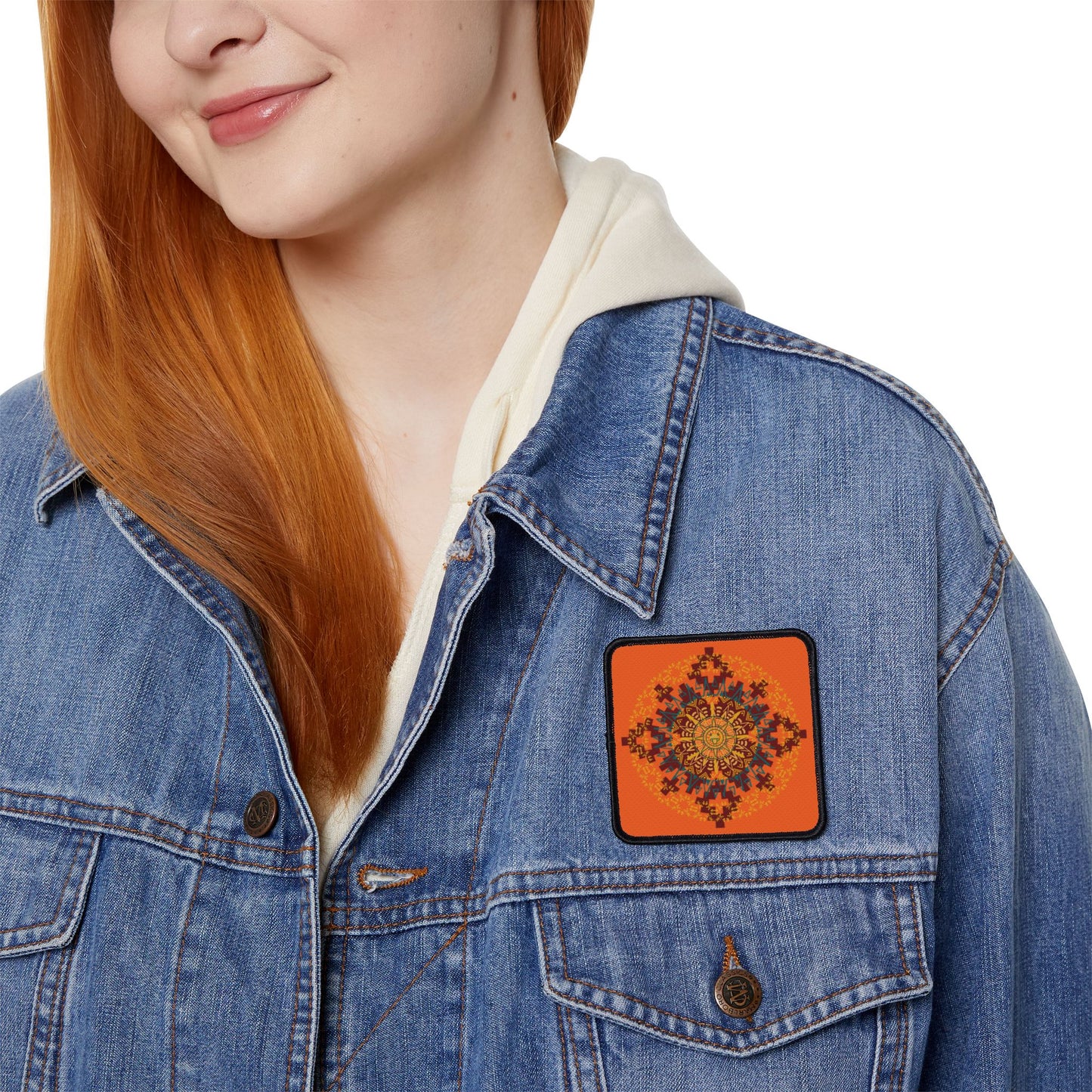 Vibrant Boho Iron-On Patches for Jackets, Bags, Hats, Personalize Your Style, Unique Gift for Her