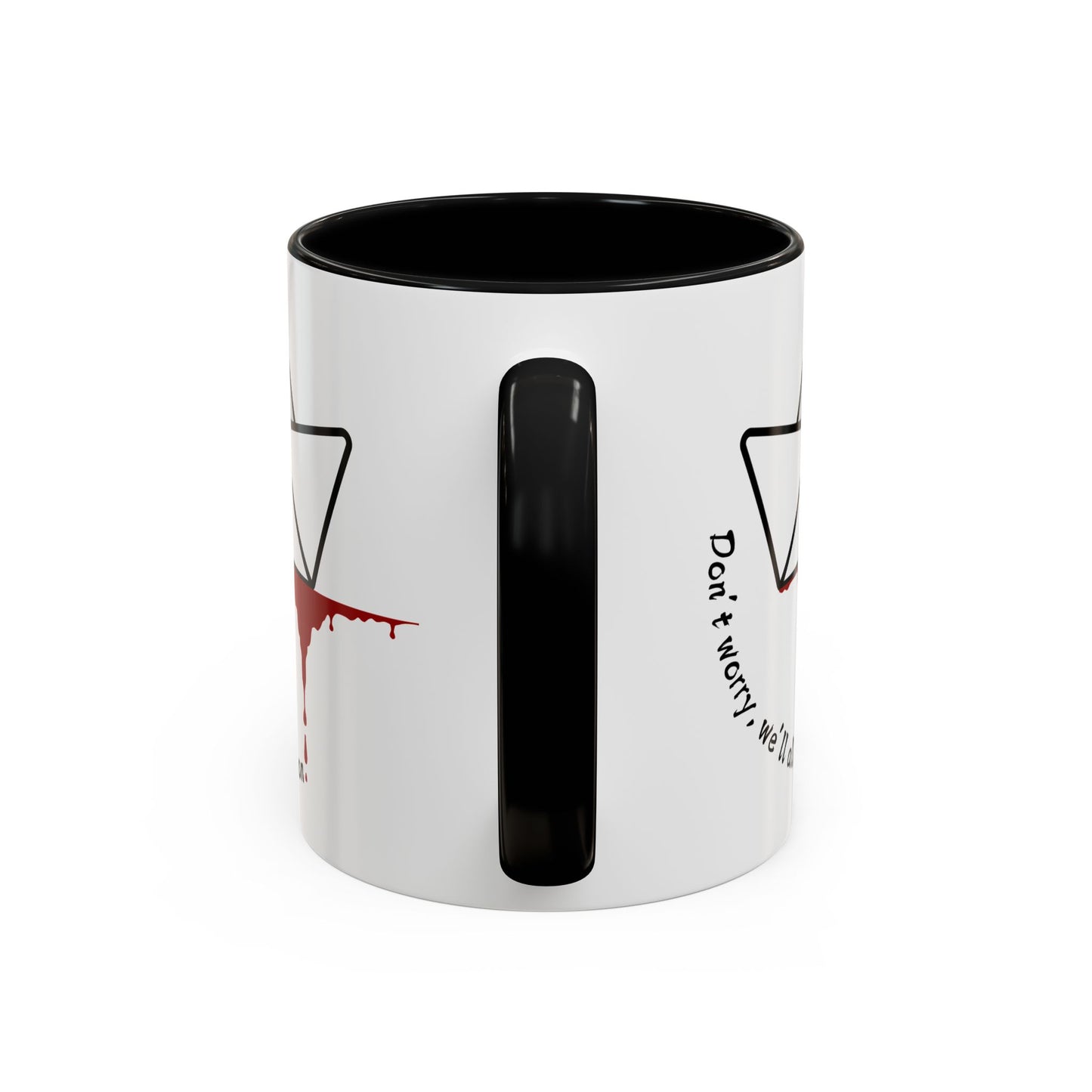 Spooky Accent Coffee Mug (Halloween, Horror, Gift for Fans, Unique Design, Quote Mug)