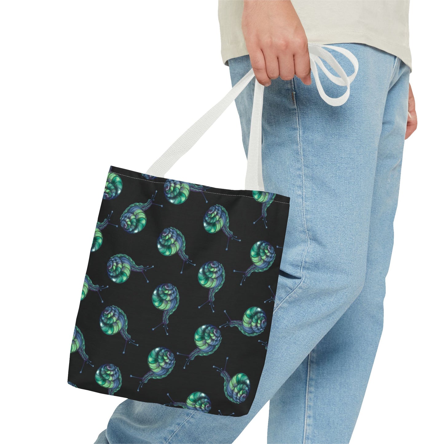 Eco Chic Tote Bag, Stylish Beach Bag, Unique Shopping Tote, Trendy Gift Bag, Nautical Decorative Tote, Marine Pattern Accessory