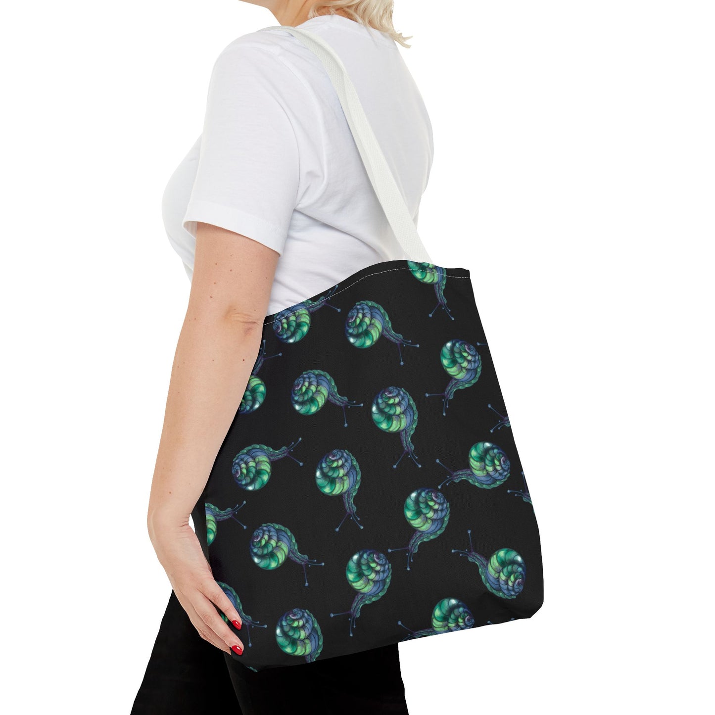 Eco Chic Tote Bag, Stylish Beach Bag, Unique Shopping Tote, Trendy Gift Bag, Nautical Decorative Tote, Marine Pattern Accessory