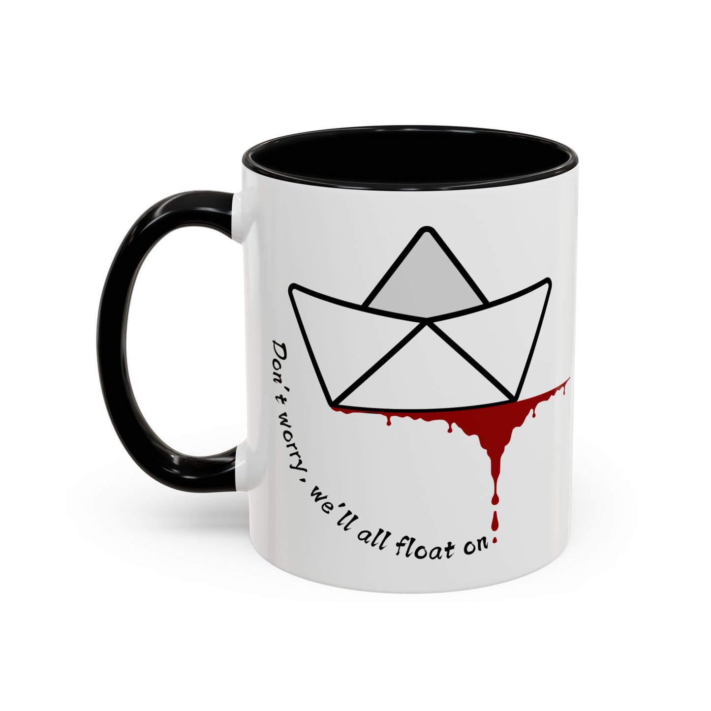 Spooky Accent Coffee Mug (Halloween, Horror, Gift for Fans, Unique Design, Quote Mug)