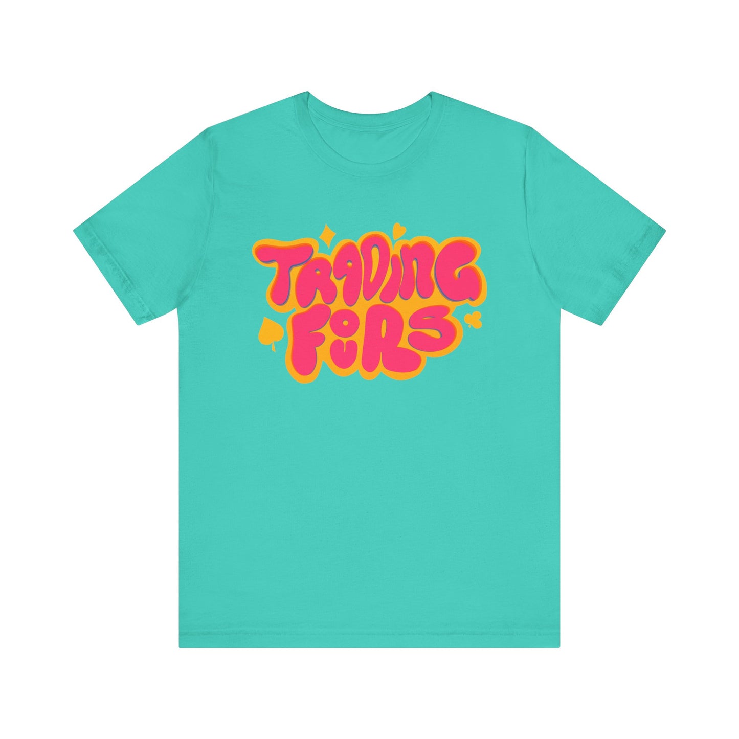 Vibrant Trading Fours Tee, Unisex Graphic T-Shirt, Fun Casual Wear, Gift for Animal Lovers, Ideal for Parties & Events