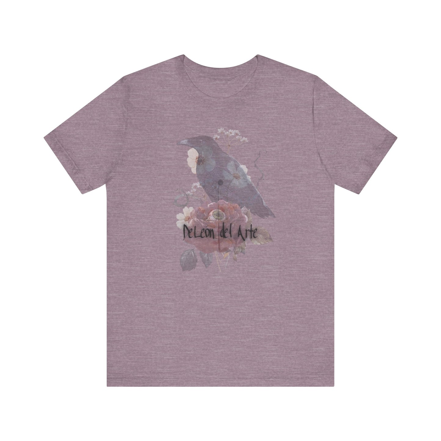Artistic Bird Tee, Unisex T-Shirt for Art Lovers, Nature Inspired Gift, Casual Wear, Creative Expression