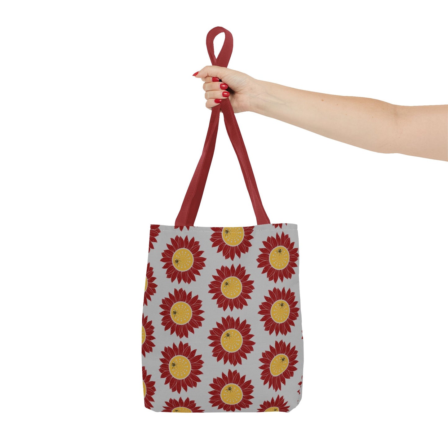 Bright Floral Tote Bag | Eco-Friendly Shopping Tote, Beach Bag, Summer Accessory, Gift for Her, Flower Pattern Carryall