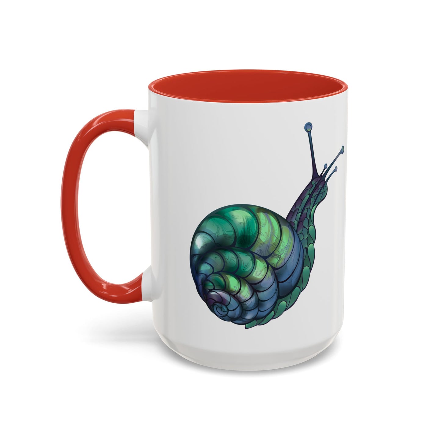 Whimsical Snail Accent Coffee Mug - Fun Gift for Nature Lovers, Unique Drinkware for Home, Snail Art Mug, Ceramic Mug for All [...]
