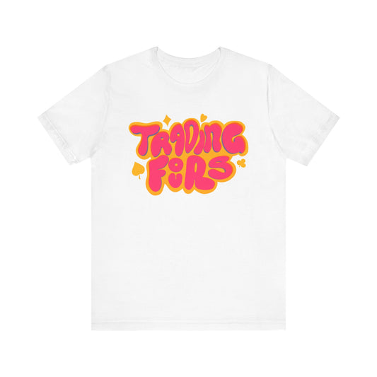 Vibrant Trading Fours Tee, Unisex Graphic T-Shirt, Fun Casual Wear, Gift for Animal Lovers, Ideal for Parties & Events