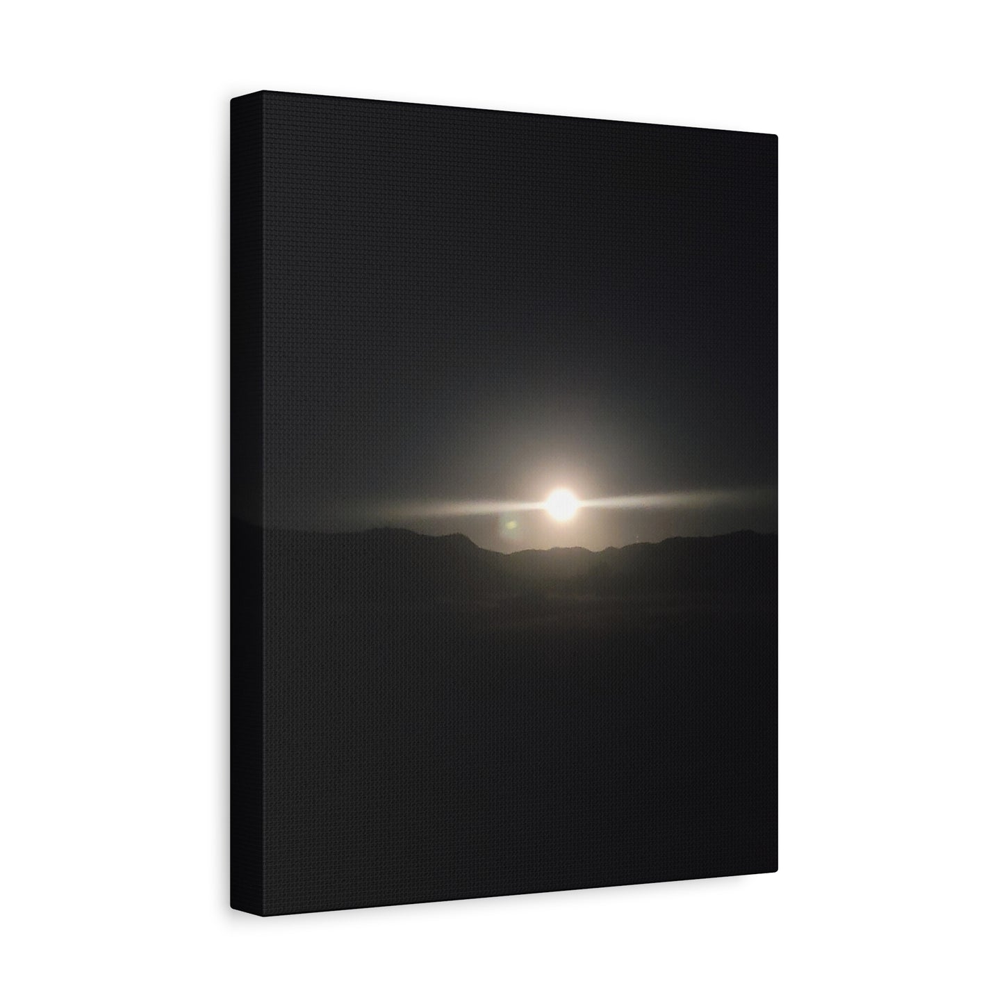 Stretched Canvas Art Print, Modern Wall Decor, Sunset Photography, Home Aesthetic, Gift for Her, Art for Living Room