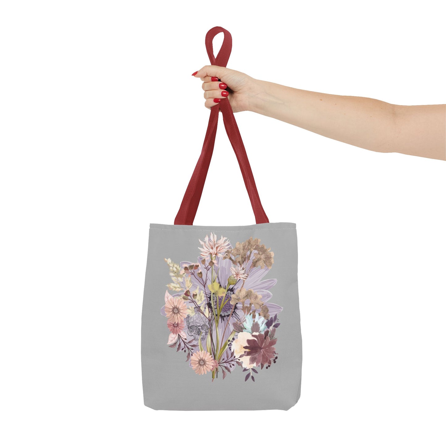 Floral Tote Bag - Vibrant Botanical Design, Spacious Shopping Companion, Eco-Friendly Gift for Nature Lovers, Perfect for Everyday Use