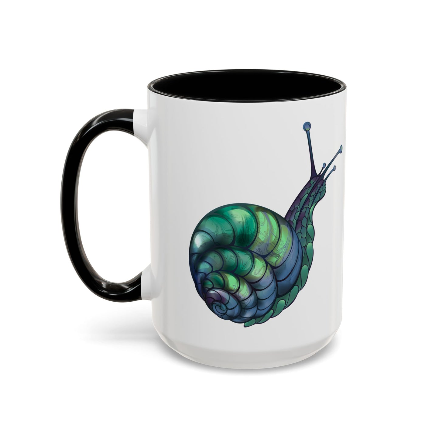 Whimsical Snail Accent Coffee Mug - Fun Gift for Nature Lovers, Unique Drinkware for Home, Snail Art Mug, Ceramic Mug for All [...]