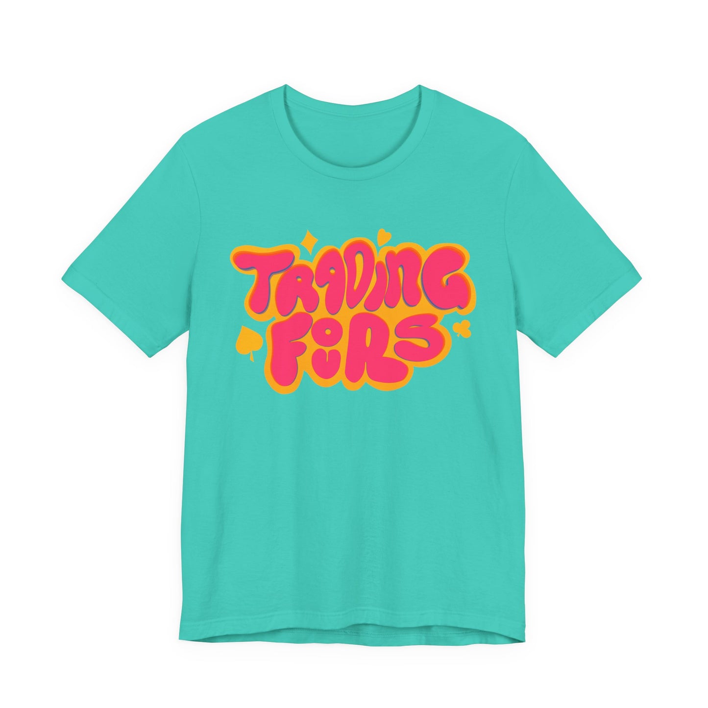 Vibrant Trading Fours Tee, Unisex Graphic T-Shirt, Fun Casual Wear, Gift for Animal Lovers, Ideal for Parties & Events