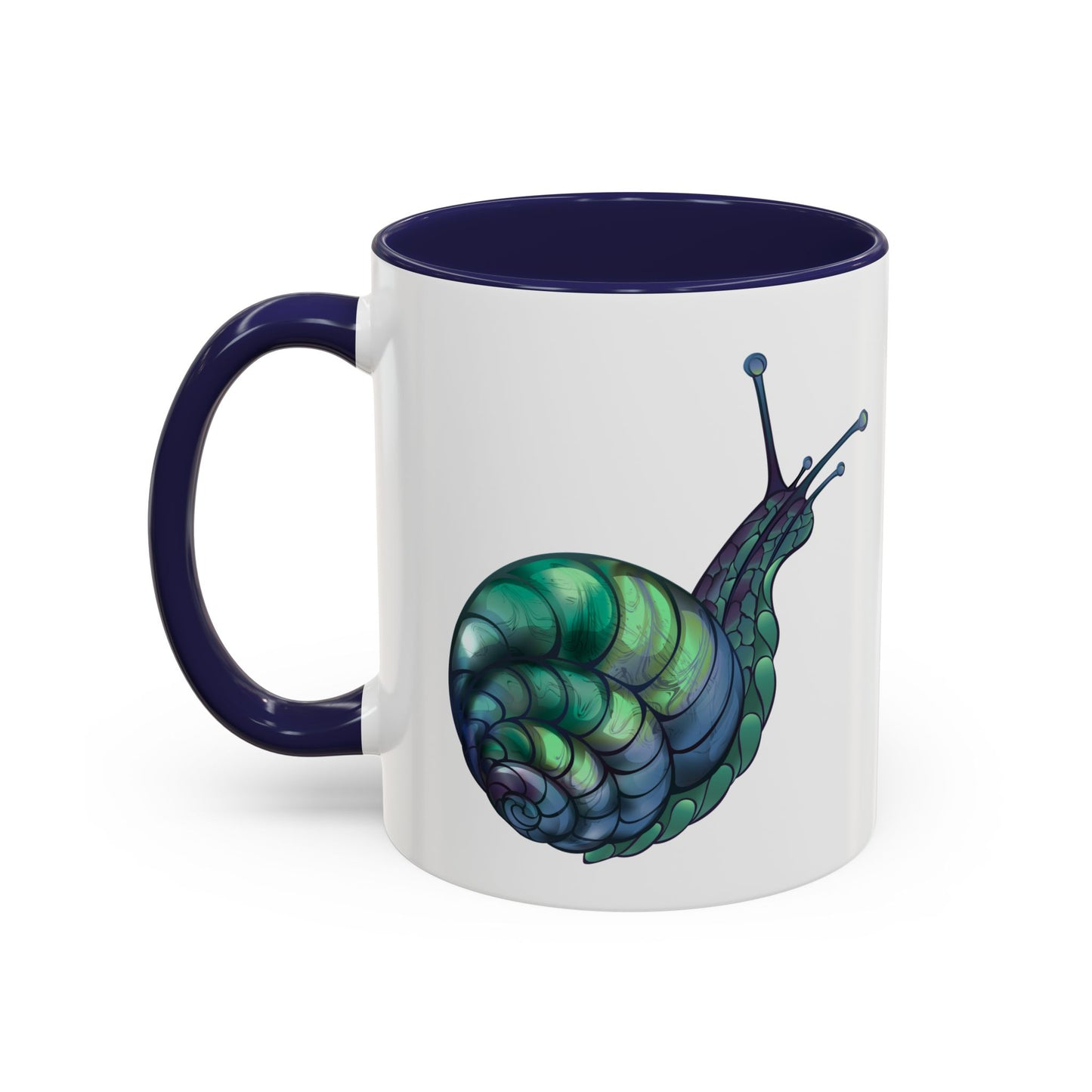 Whimsical Snail Accent Coffee Mug - Fun Gift for Nature Lovers, Unique Drinkware for Home, Snail Art Mug, Ceramic Mug for All [...]