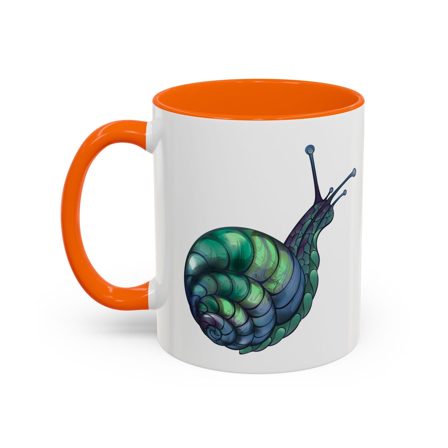 Whimsical Snail Accent Coffee Mug - Fun Gift for Nature Lovers, Unique Drinkware for Home, Snail Art Mug, Ceramic Mug for All [...]