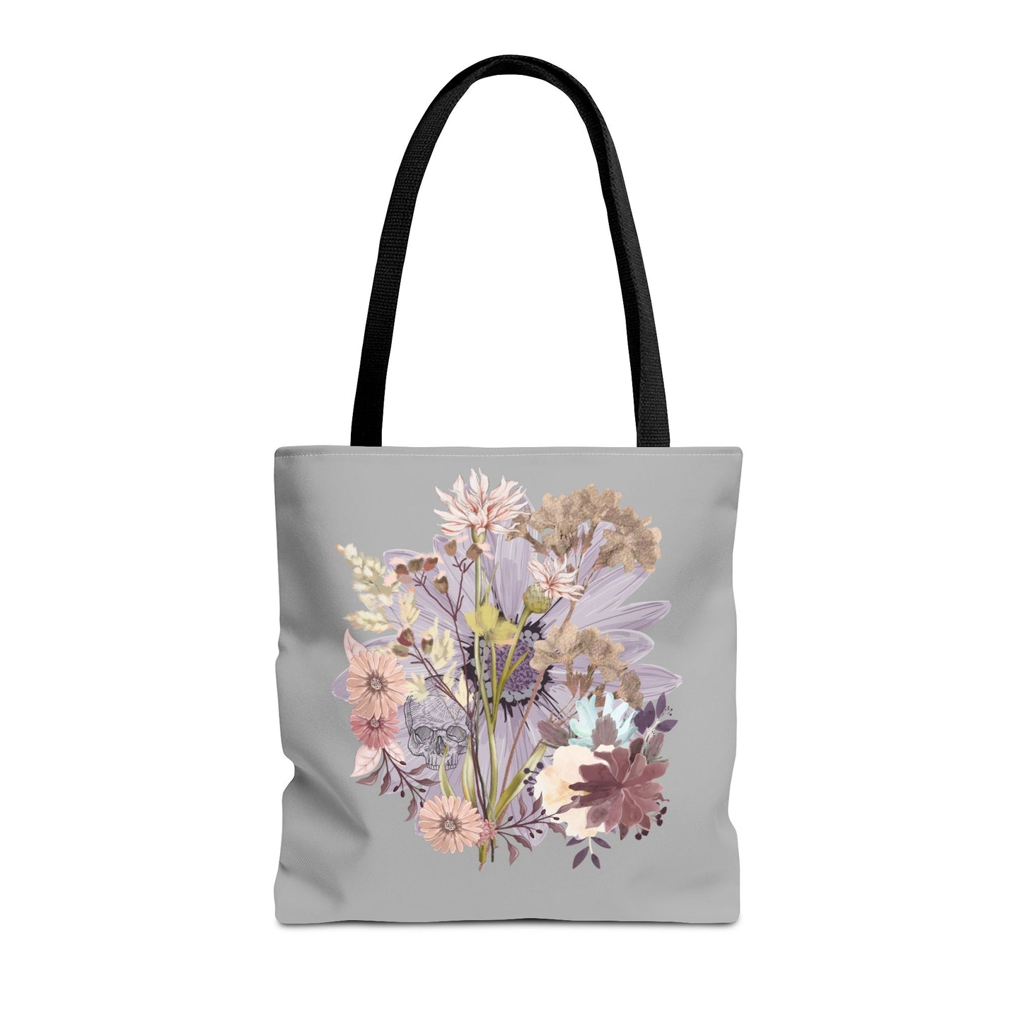 Floral Tote Bag - Vibrant Botanical Design, Spacious Shopping Companion, Eco-Friendly Gift for Nature Lovers, Perfect for Everyday Use