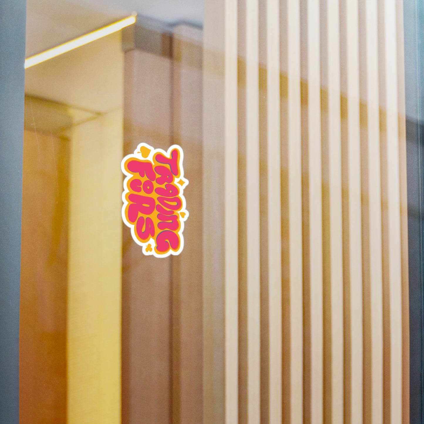 Trading Fours Fun Retro Sticker Decals for Personalization, Ideal for Gifts, Home Decor, Laptop Accessories, and More!