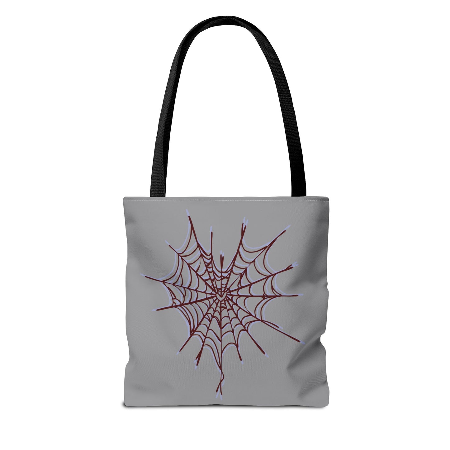 Spooky Spiderweb Tote Bag, Halloween Accessories, Eco-Friendly Tote, Fun Chic Bag, Holiday Gift, Daily Use