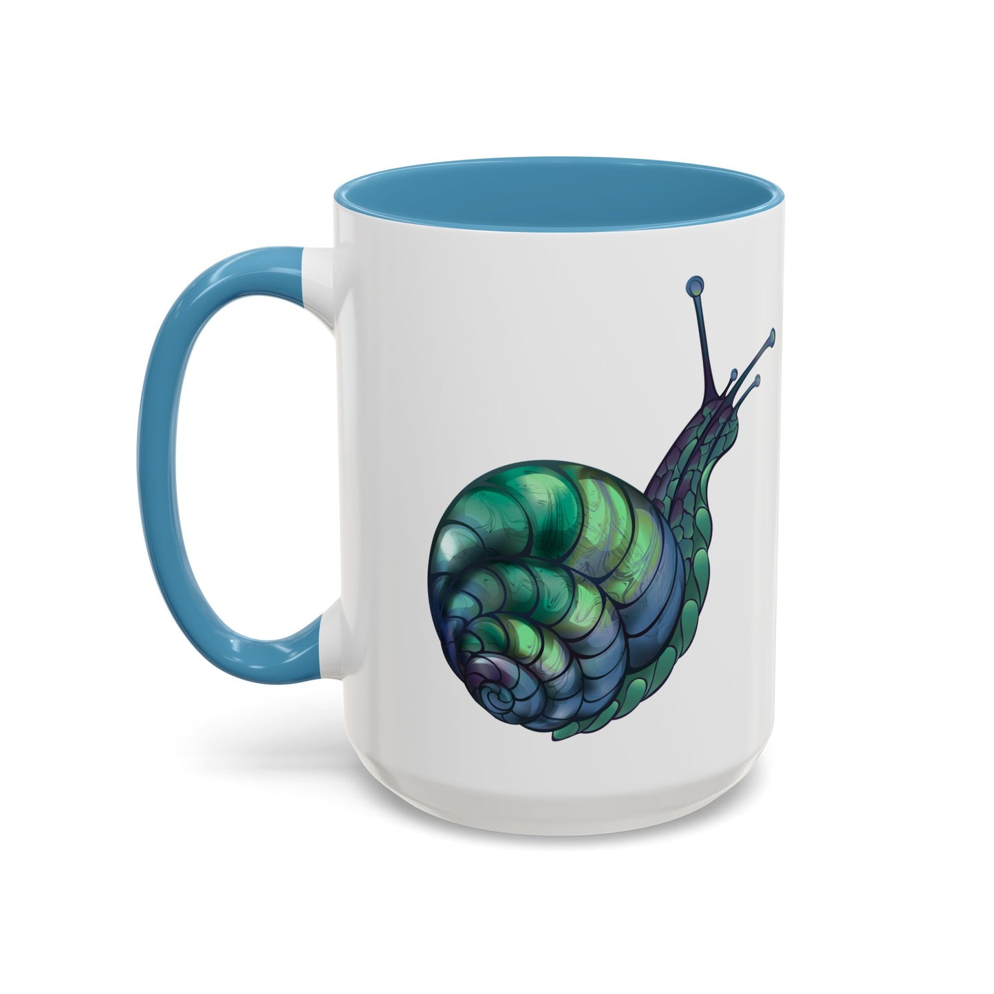 Whimsical Snail Accent Coffee Mug - Fun Gift for Nature Lovers, Unique Drinkware for Home, Snail Art Mug, Ceramic Mug for All [...]